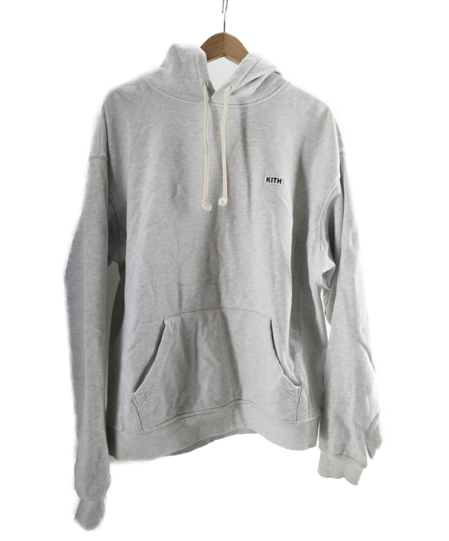 KITH (キス) KITH WILLIAMS III HOODIE グレー サイズ:L 秋物