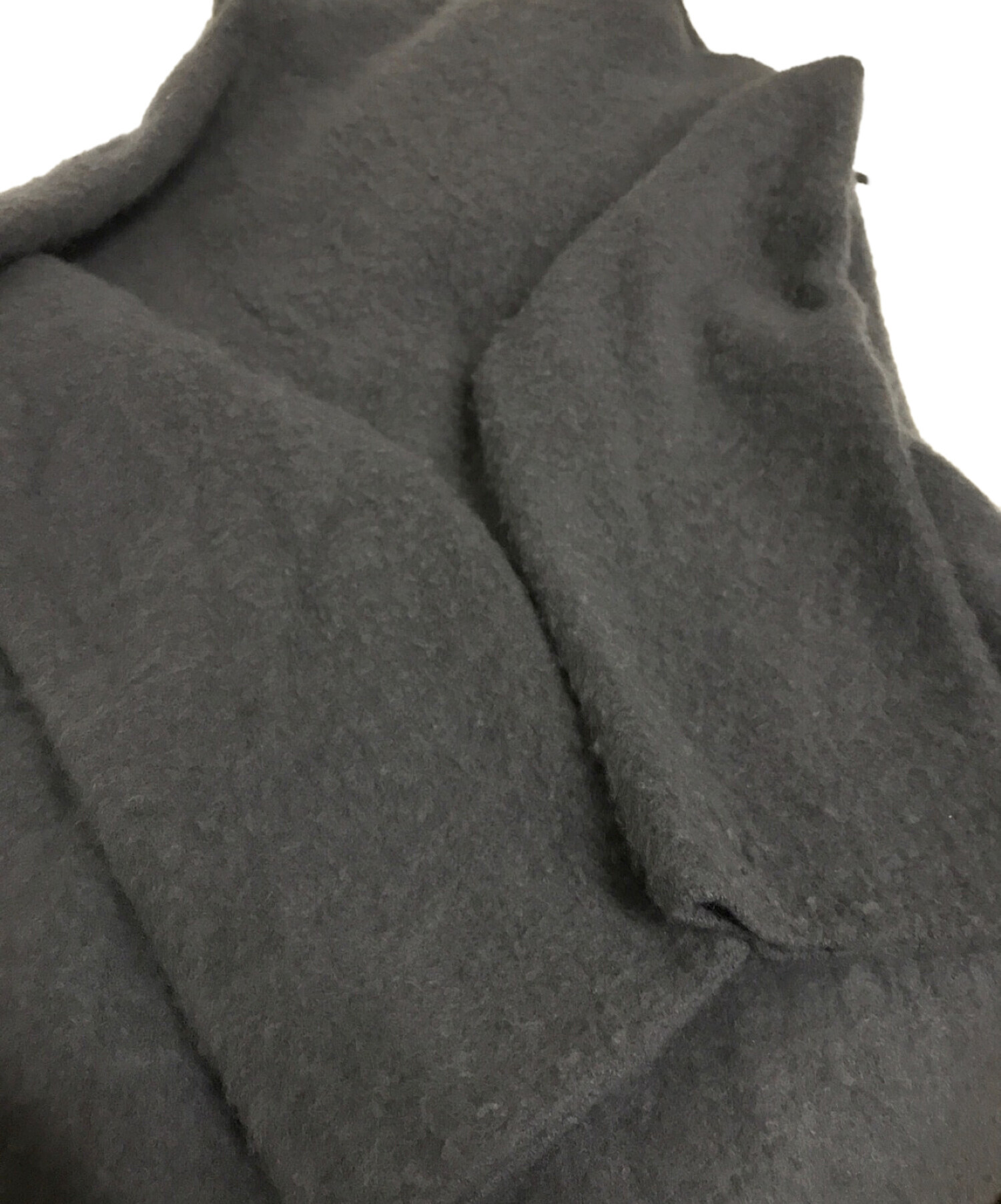 ATON (エイトン) FUR CASHMERE ニットパーカー グレー サイズ:2