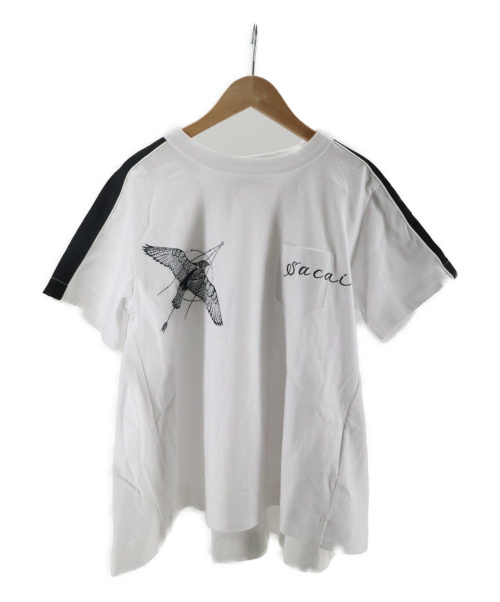 中古・古着通販】sacai (サカイ) スカTEE ホワイト サイズ:2 ×Dr.Woo