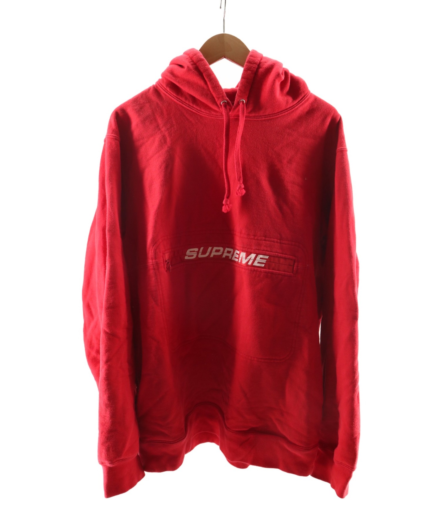 中古・古着通販】SUPREME (シュプリーム) Zip Pouch Hooded Sweatshirt