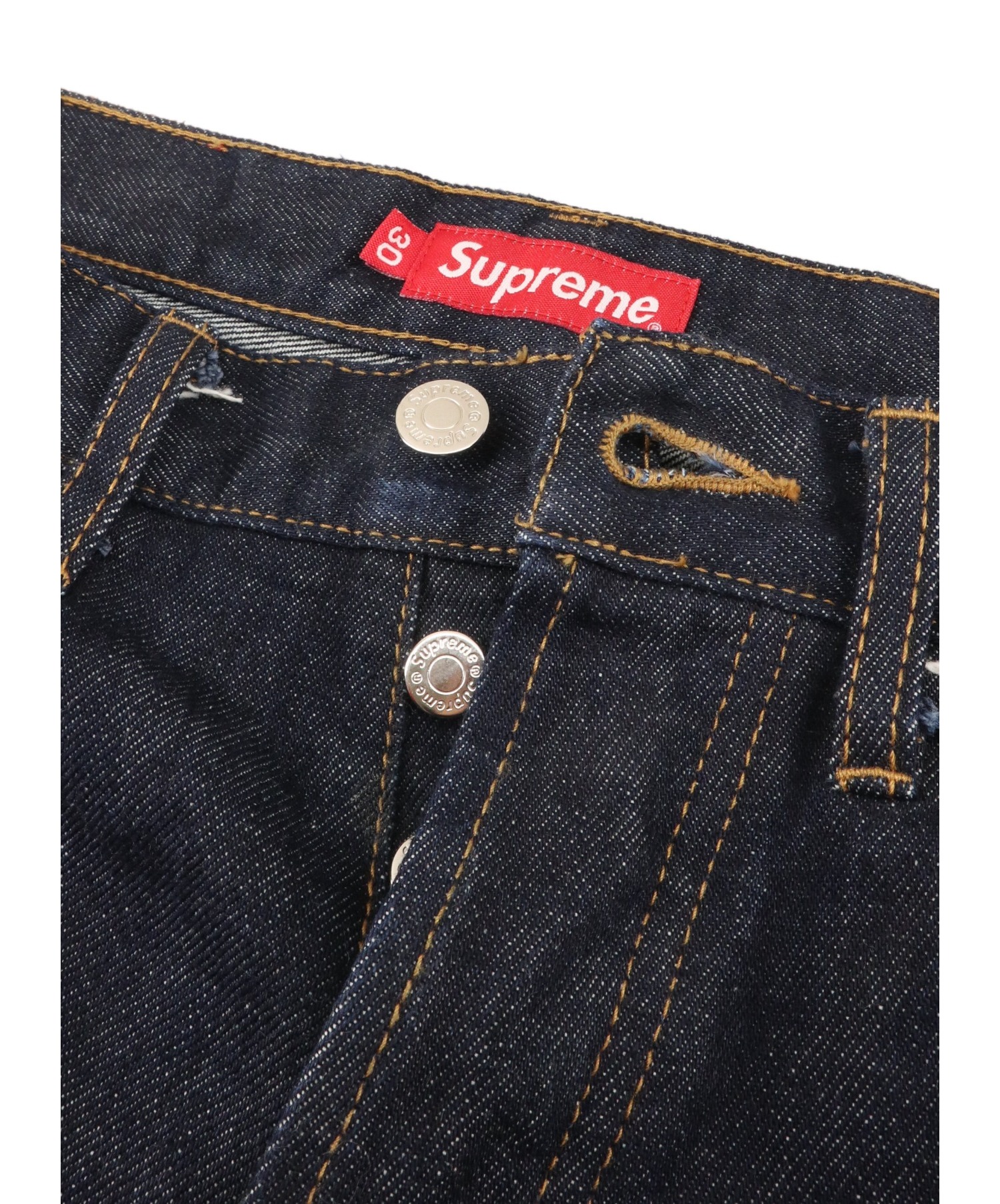 SUPREME (シュプリーム) デニムパンツ インディゴ サイズ:W30