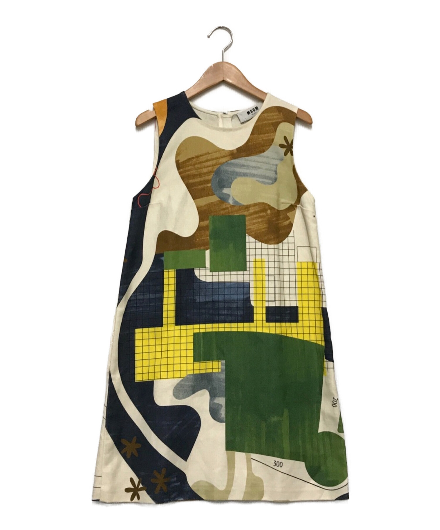 中古・古着通販】MSGM (エムエスジーエム) Printed Shift Dress