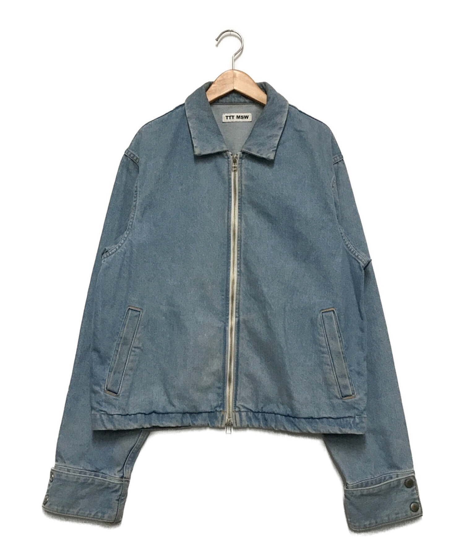 TTT MSW (ティー) Denim Blouson インディゴ サイズ:L