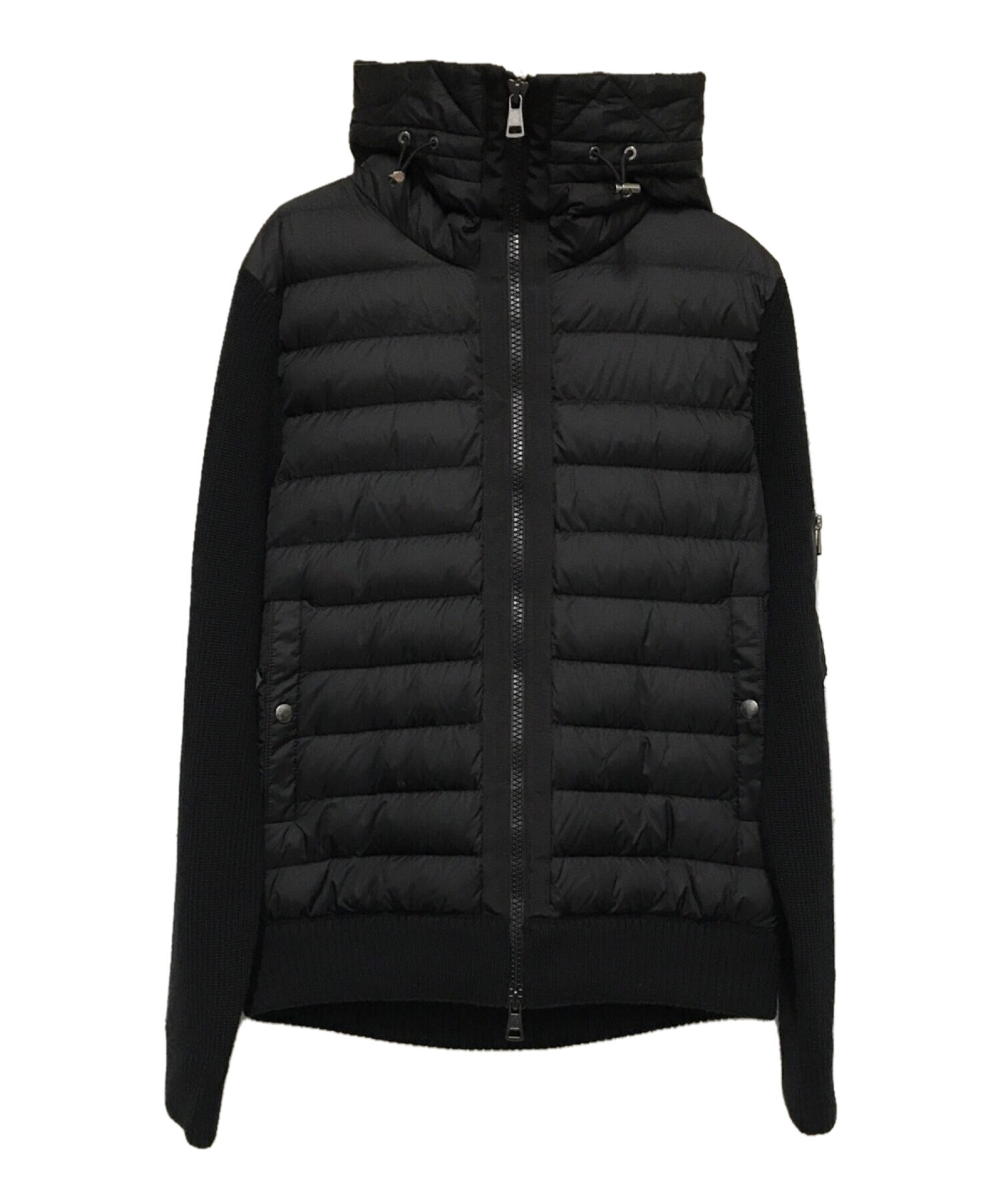 中古・古着通販】MONCLER (モンクレール) ダウン×ニット 切替