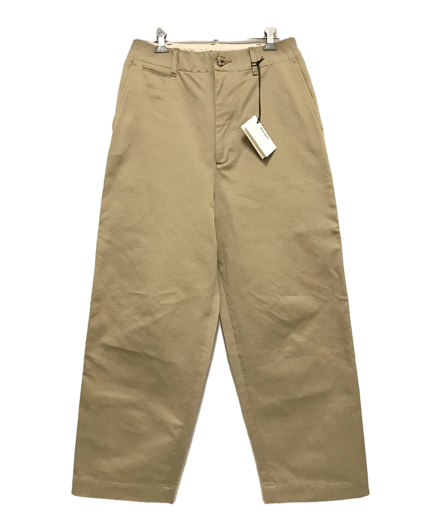 AURALEE WASHED FINX WIDE CHINO size3 - チノパン