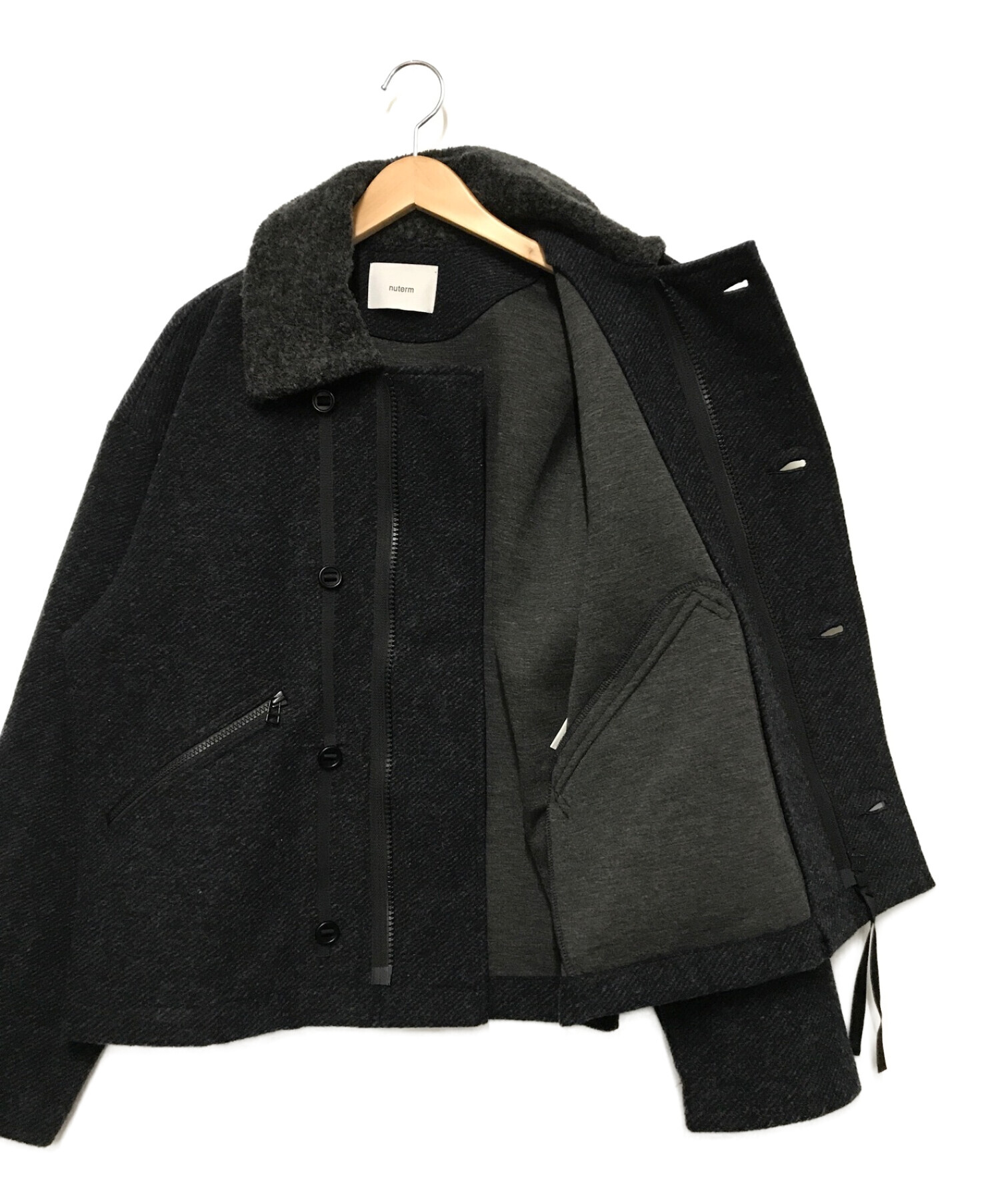 nuterm (ニュータム) FLEECE MK-3 JACKET ネイビー サイズ:S