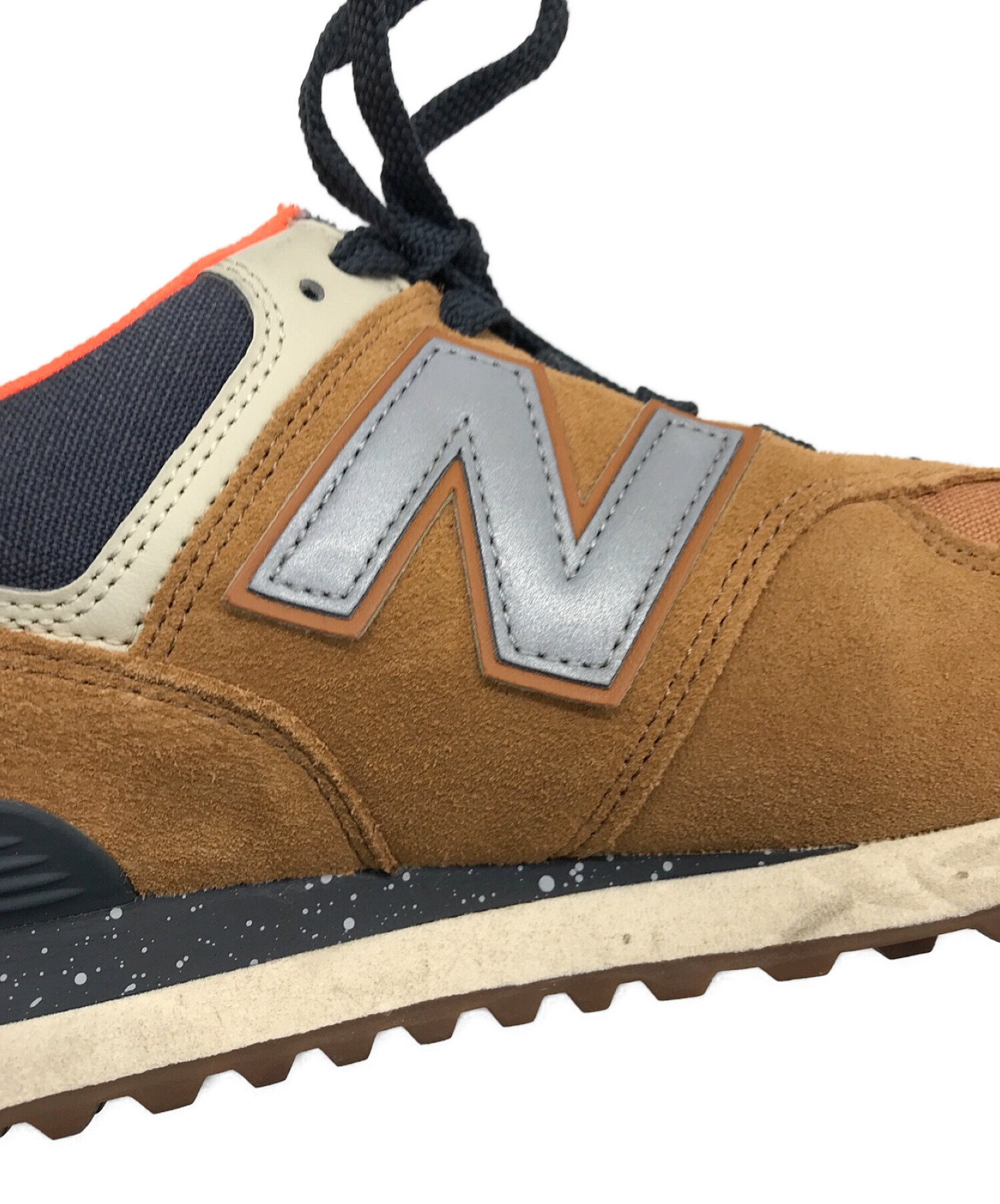 NEW BALANCE×JUNYA WATANABE MAN (ニューバランス×コムデギャルソンジュンヤワタナベマン) ML574 JMB オレンジ  サイズ:10