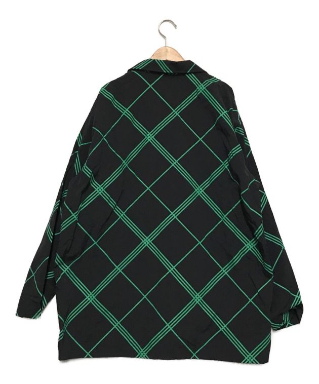 中古・古着通販】TIGHTBOOTH PRODUCTION (タイトブースプロダクション) BULKY CHECK SHIRT ブラック  サイズ:L｜ブランド・古着通販 トレファク公式【TREFAC FASHION】スマホサイト