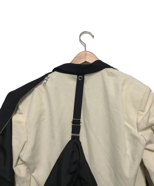 KEISUKE YOSHIDA (ケイスケヨシダ) cape layered coat ブラック サイズ:F