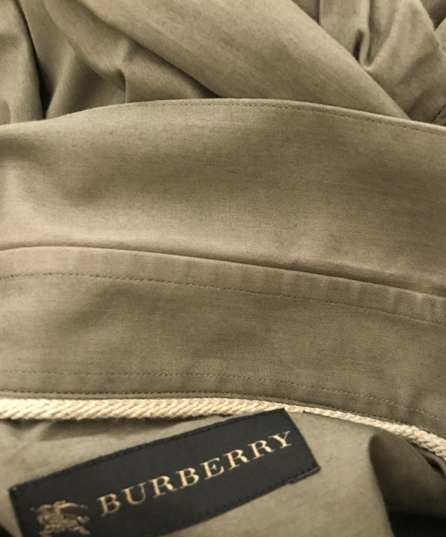 BURBERRY (バーバリー) シャツ カーキ サイズ:38-15