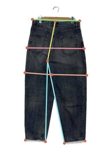 中古・古着通販】WEWILL (ウィーウィル) WIDE TAPERED DENIM PANT