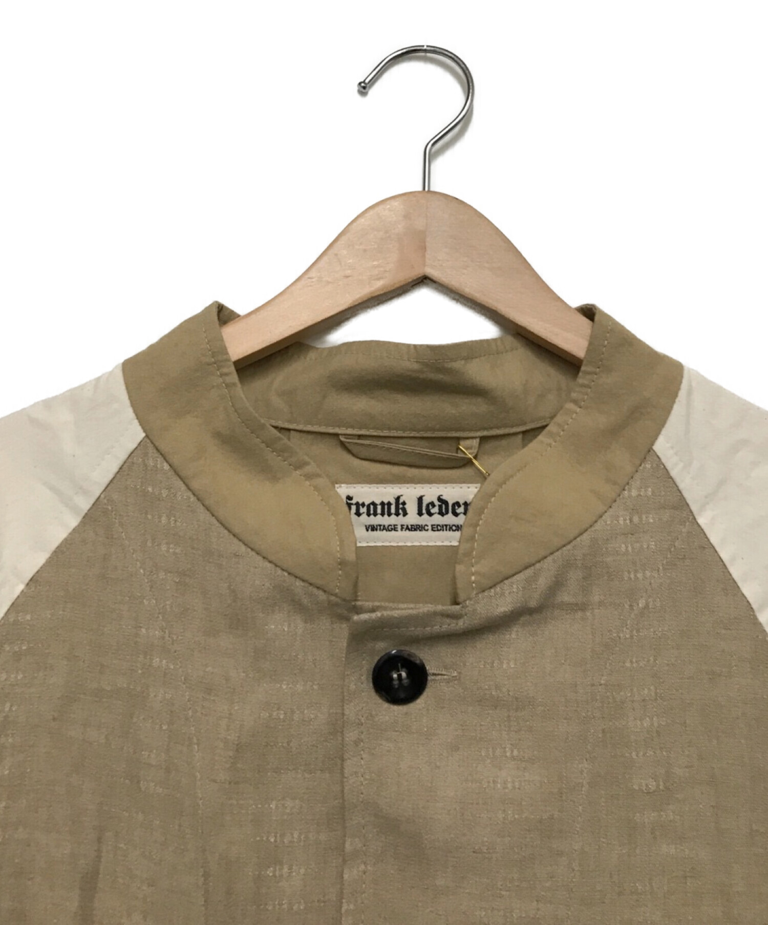 FRANK LEDER (フランクリーダー) スタンドカラーコート ベージュ サイズ:XS