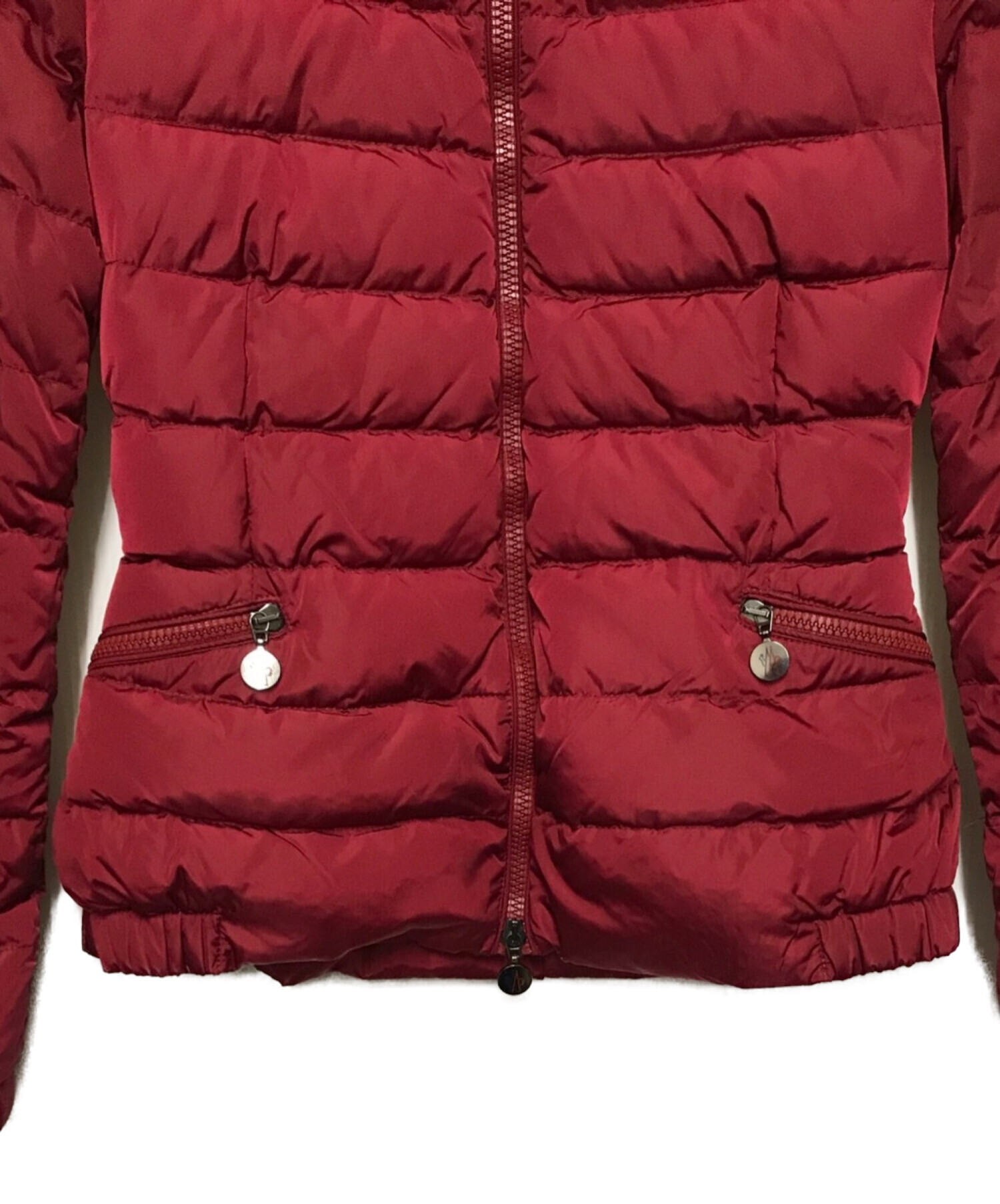 MONCLER (モンクレール) SANGLIER ダウンジャケット レッド サイズ:XS