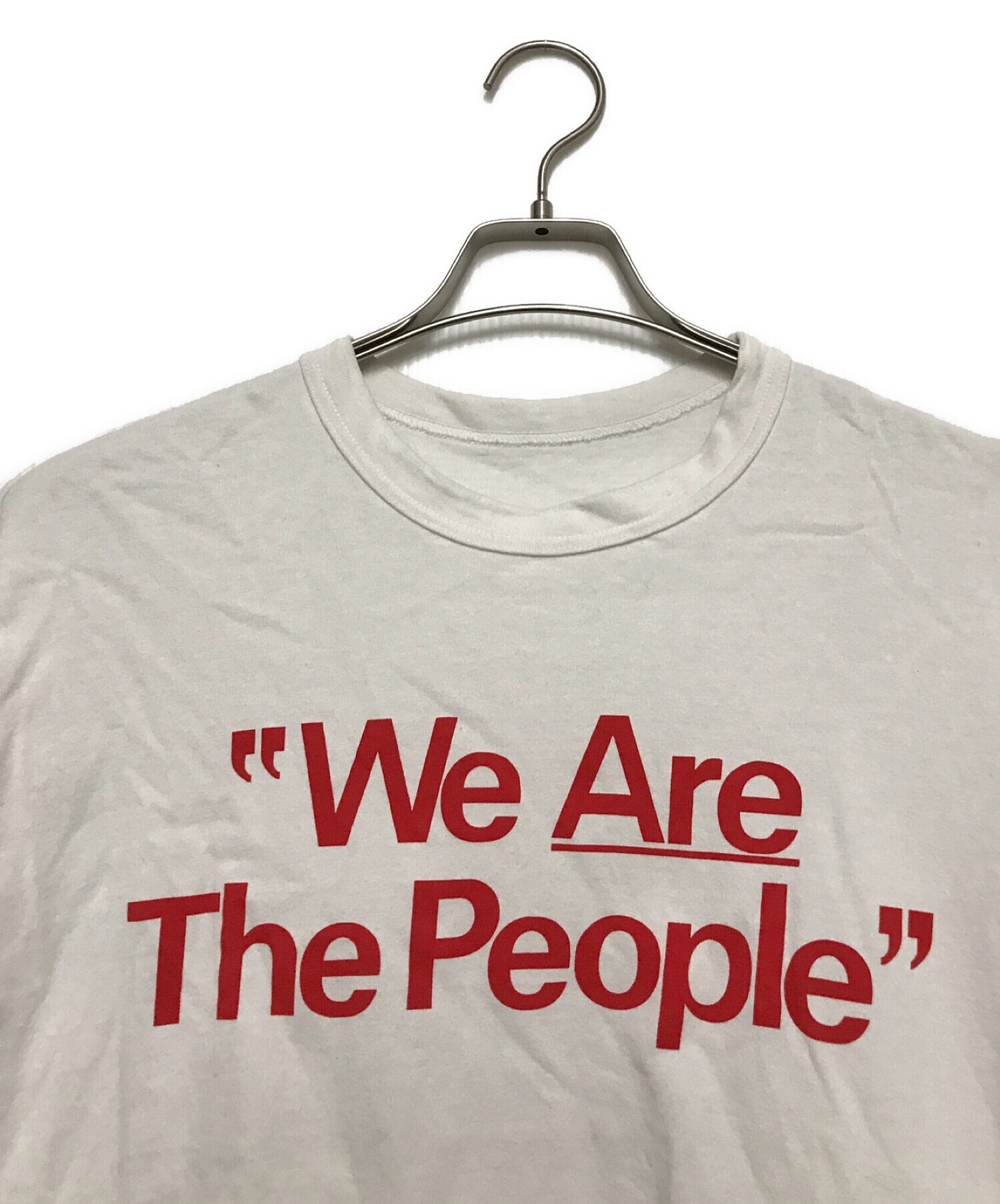 sacai (サカイ) We Are The People T-shirt ホワイト サイズ:3