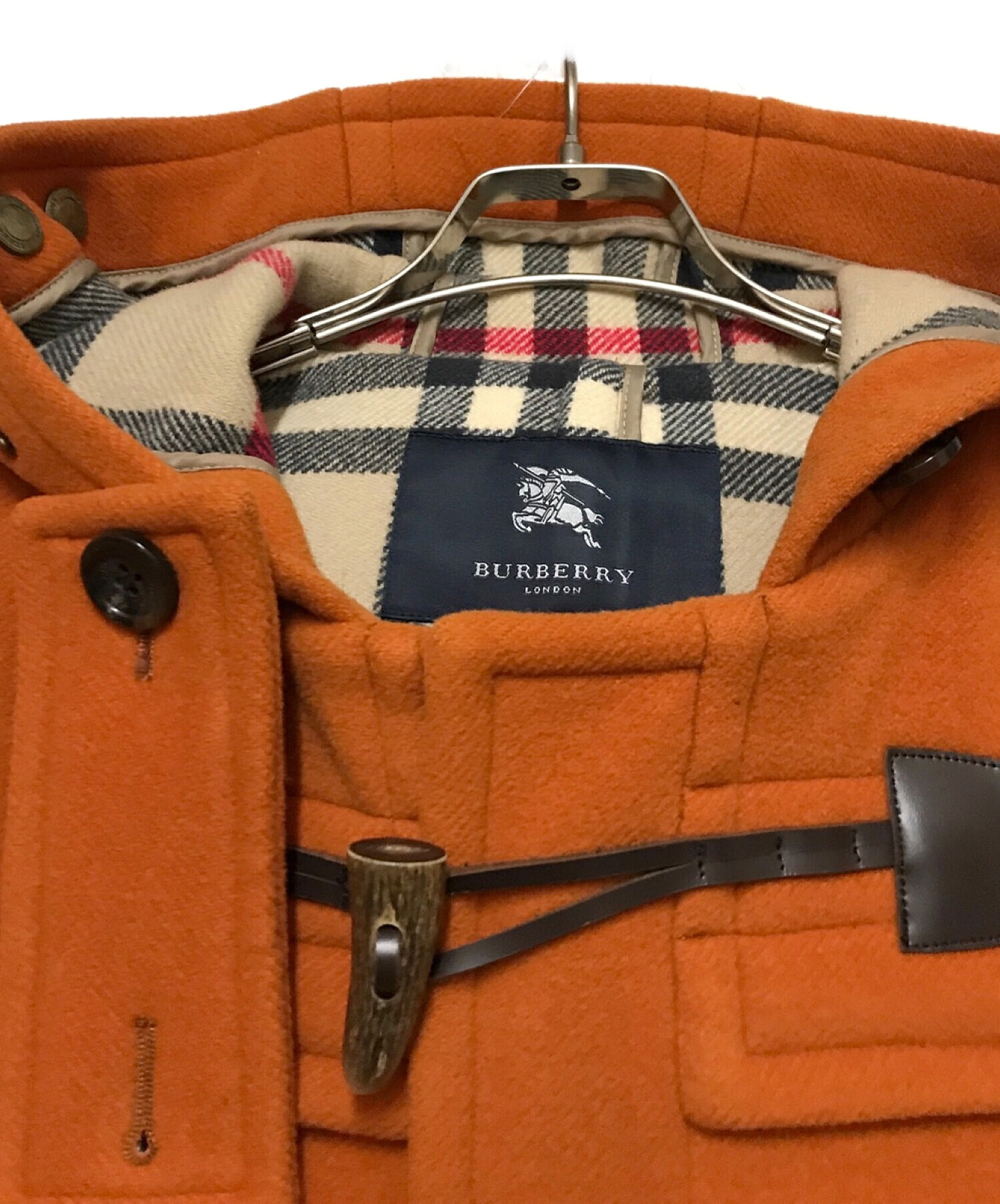 BURBERRY ダッフルコート バーバリー メンズ XL 裏地ノバ