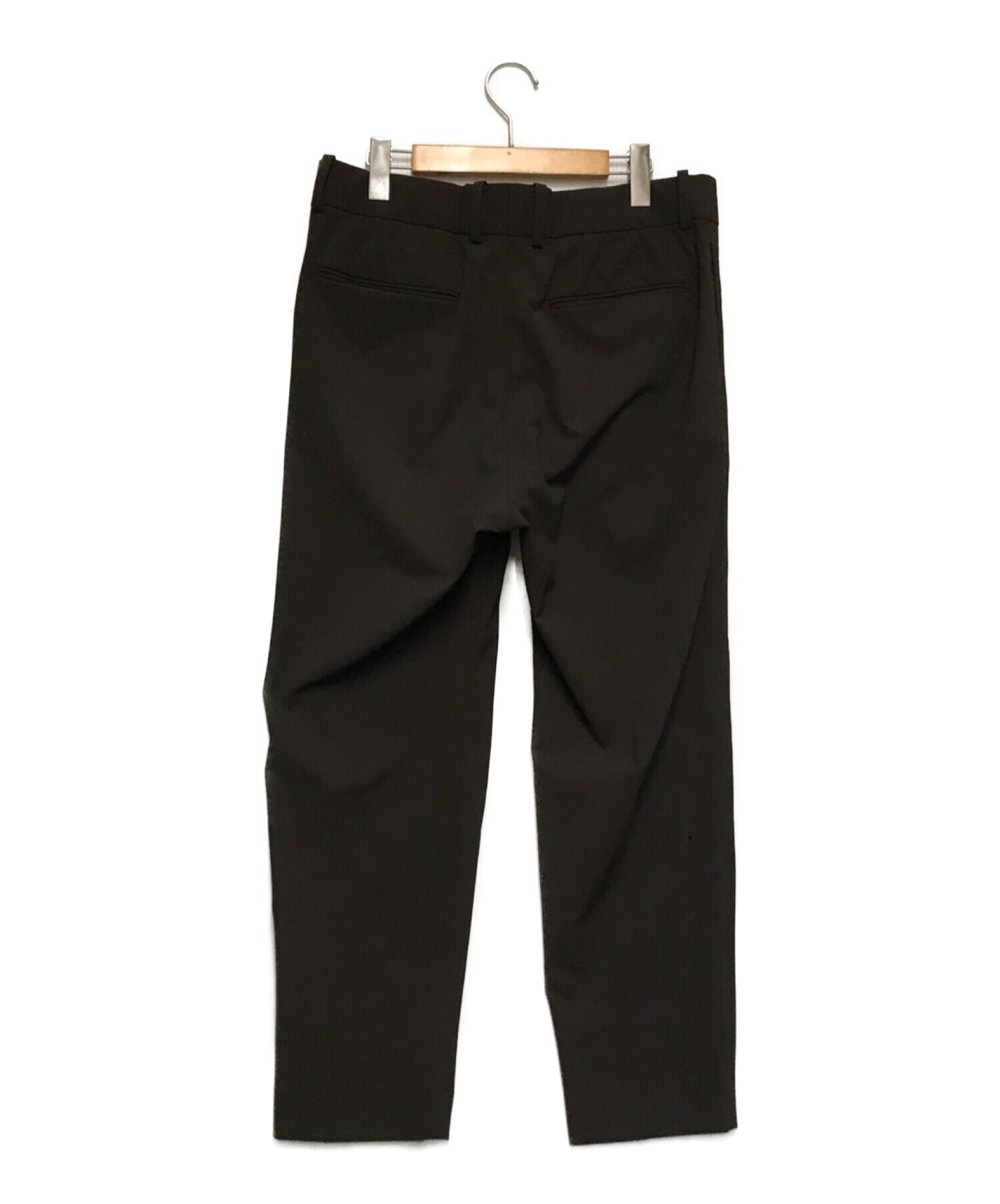 LITTLEBIG (リトルビッグ) 2-Tuck Tapered Trousers ブラウン サイズ:3