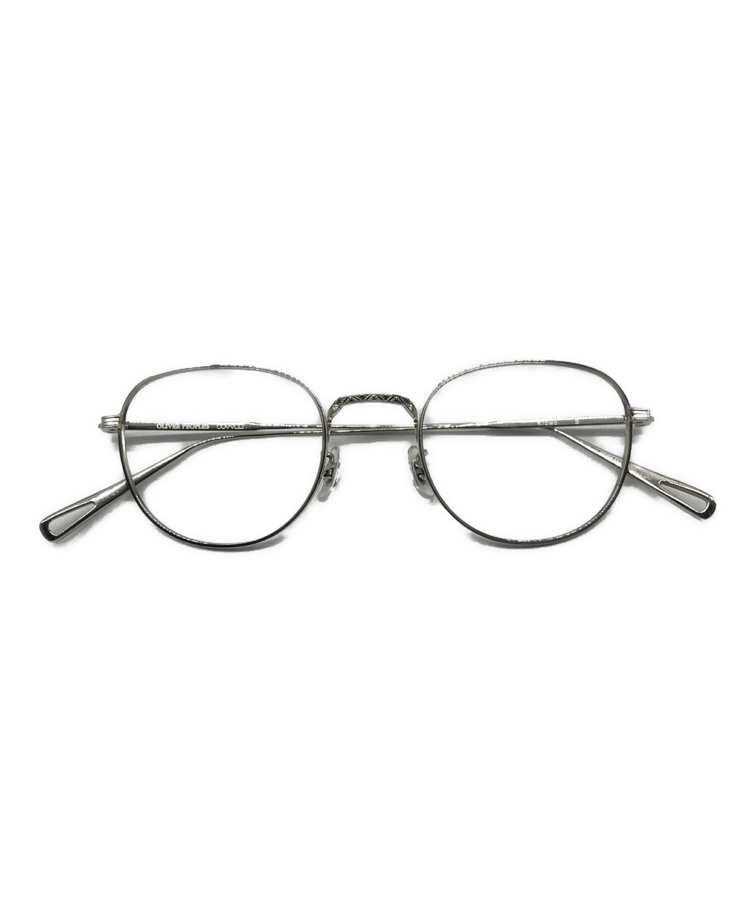 OLIVER PEOPLES (オリバーピープルズ) KIOWA メタルフレーム シルバー サイズ:48□21-145