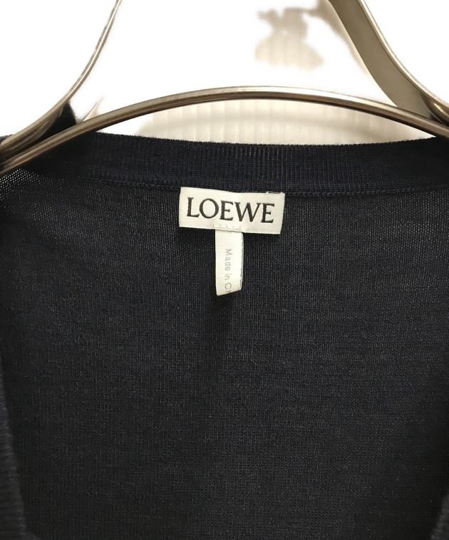 中古・古着通販】LOEWE (ロエベ) ウールニット ネイビー サイズ:S