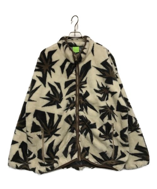 中古・古着通販】HUF (ハフ) LOWELL JACQUARD SHERPA ZIP FLEECE