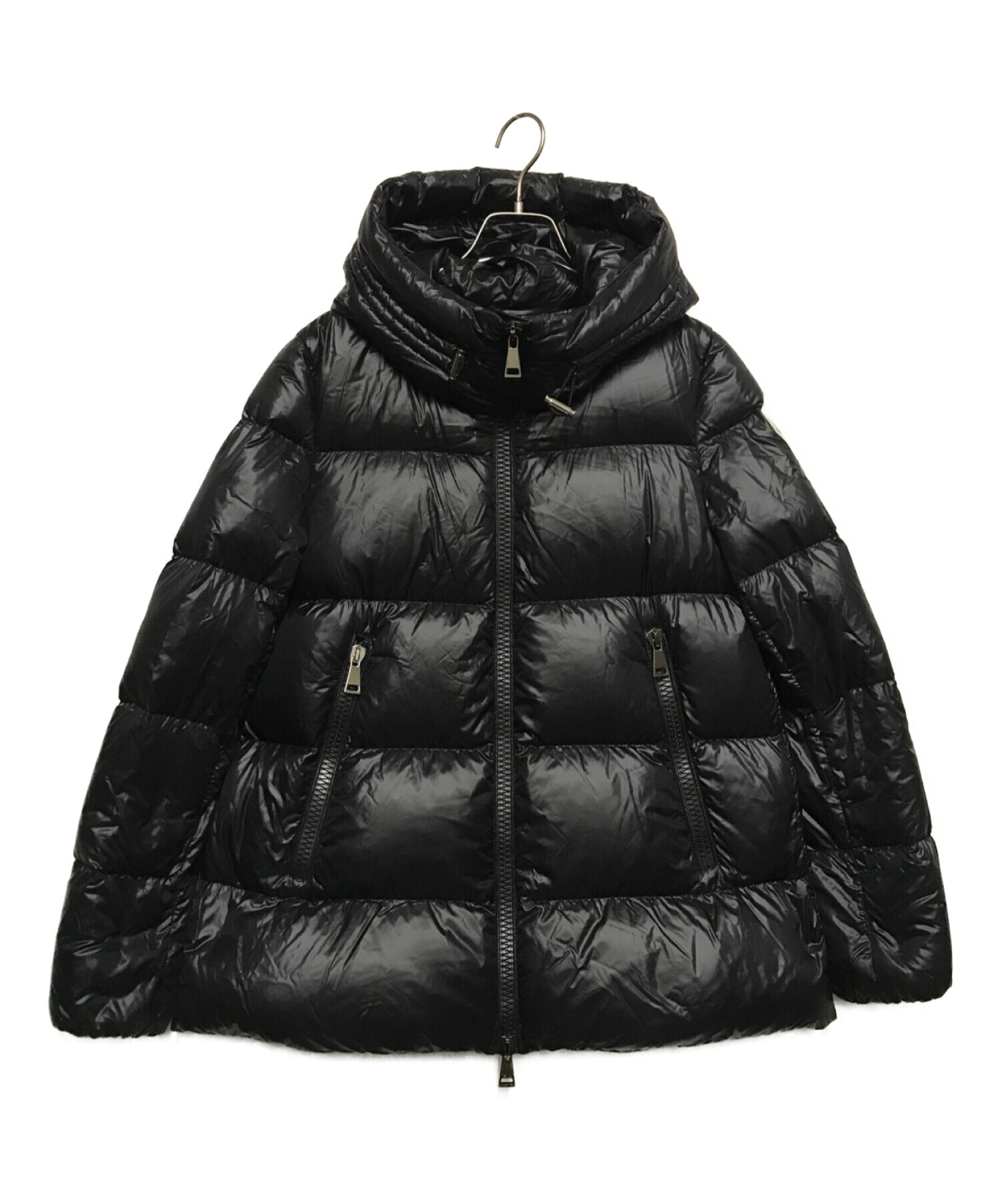 MONCLER (モンクレール) SERITTE ショートダウンジャケット ブラック サイズ:1