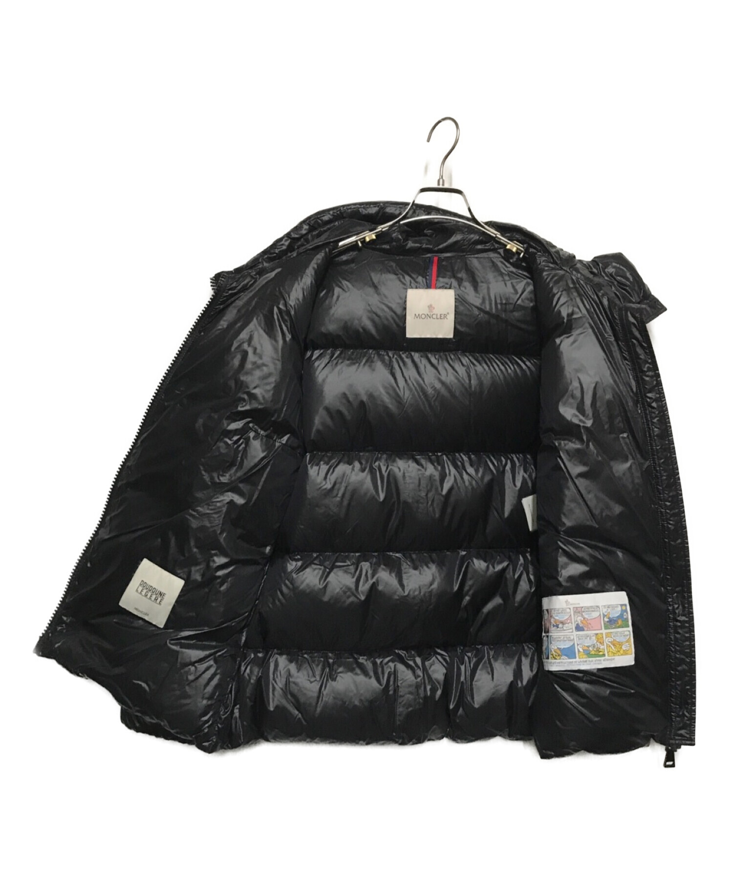 MONCLER (モンクレール) SERITTE ショートダウンジャケット ブラック サイズ:1