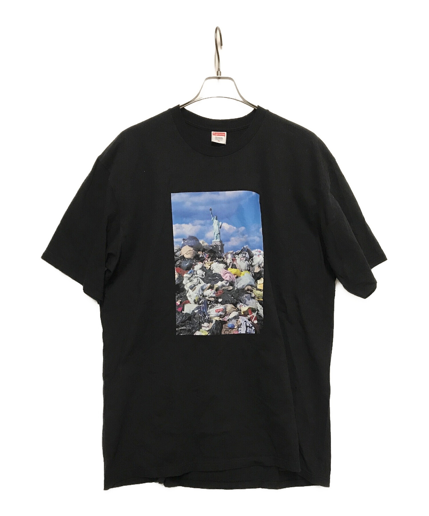 Supreme trash tee ブラック XXLサイズ Tシャツ | amparohospitalar.com.br