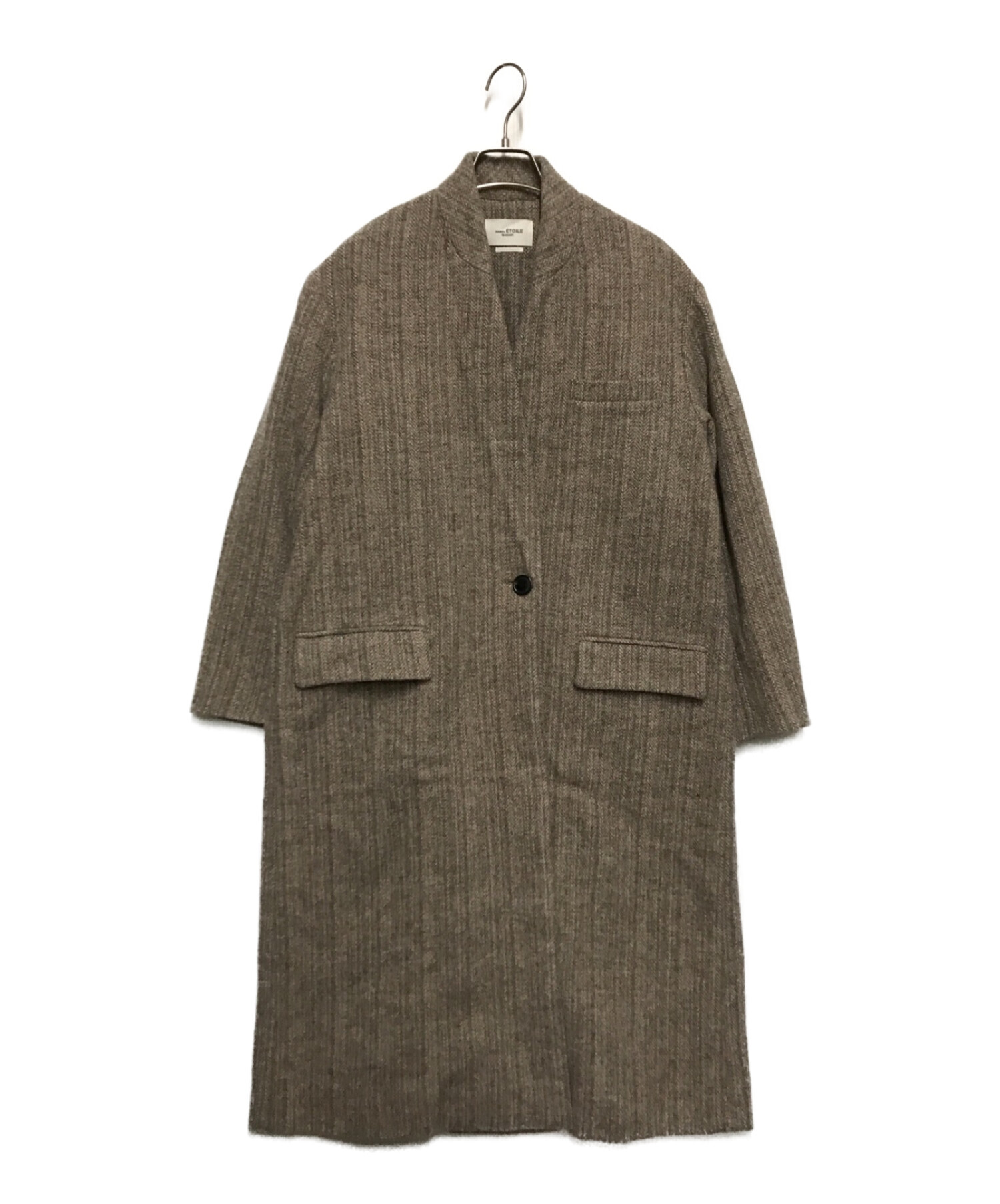 ISABEL MARANT ETOILE (イザベルマランエトワール) Taupe Henlo Coat ブラウン サイズ:36