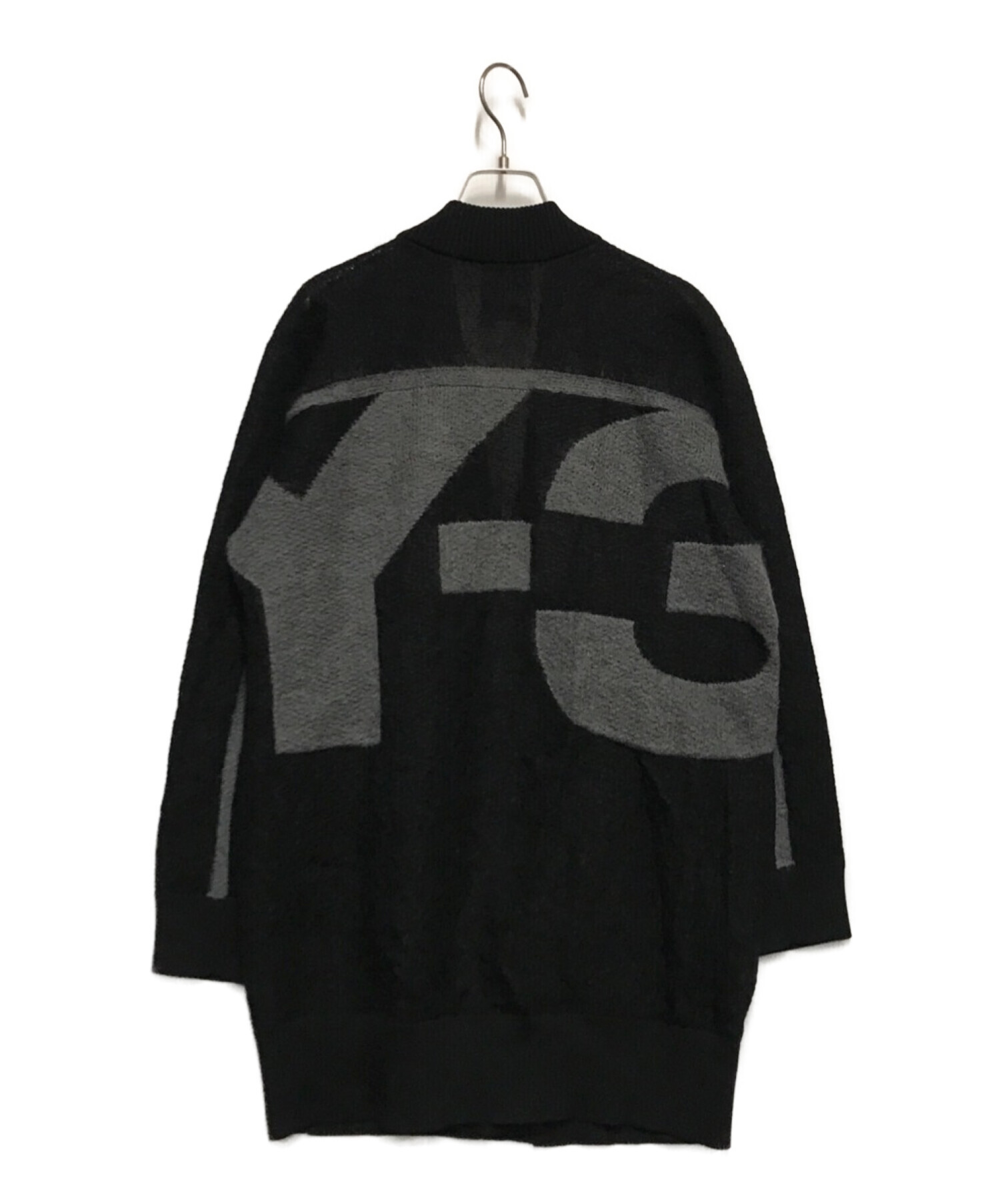 新品 Y-3 ワイスリー W CLASSIC SHEER ニット ロゴセーター ...