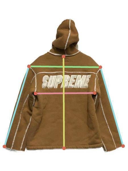 中古・古着通販】SUPREME (シュプリーム) FAUX SHEARLING HOODED