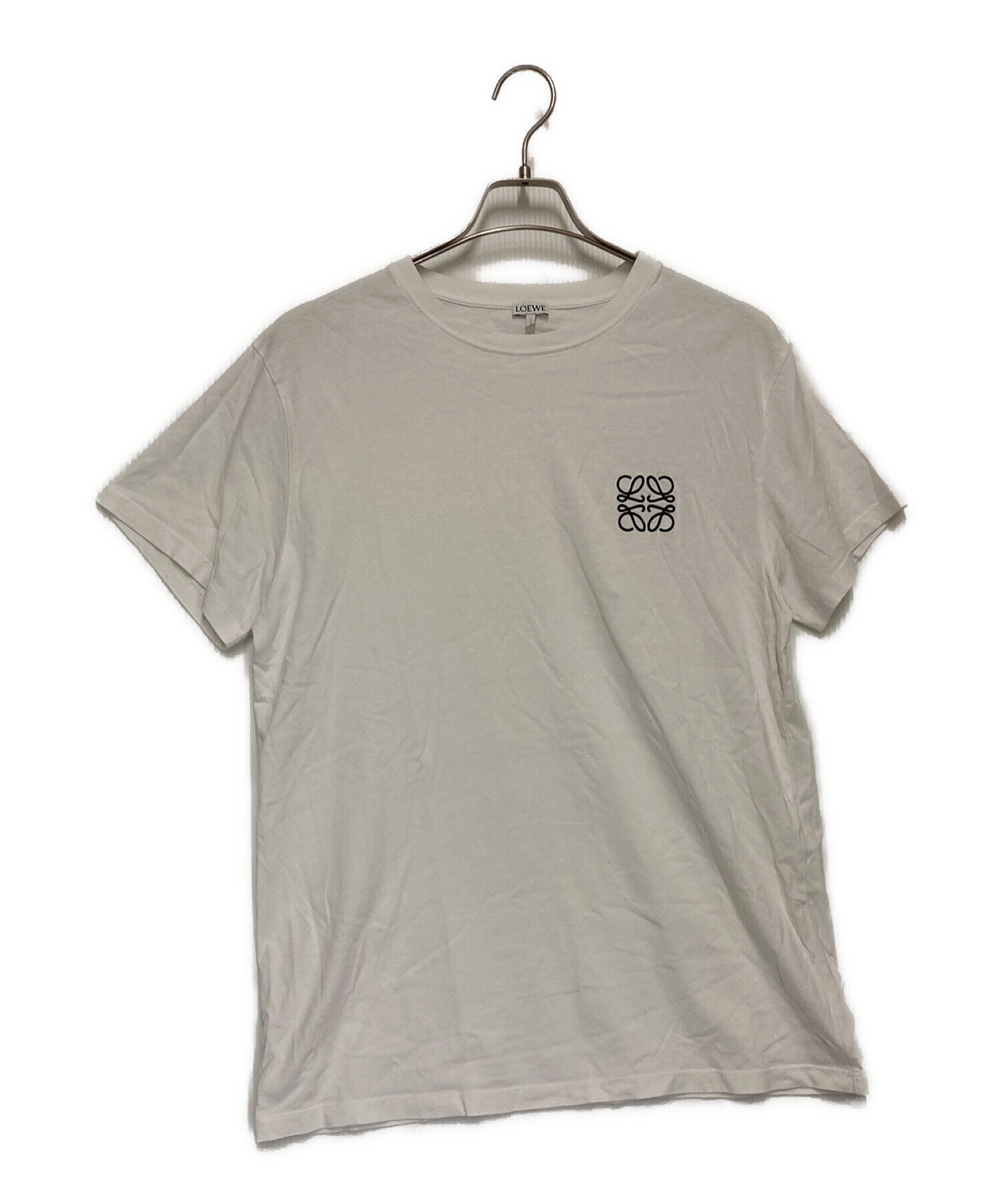 中古・古着通販】LOEWE (ロエベ) アナグラム Tシャツ ホワイト サイズ