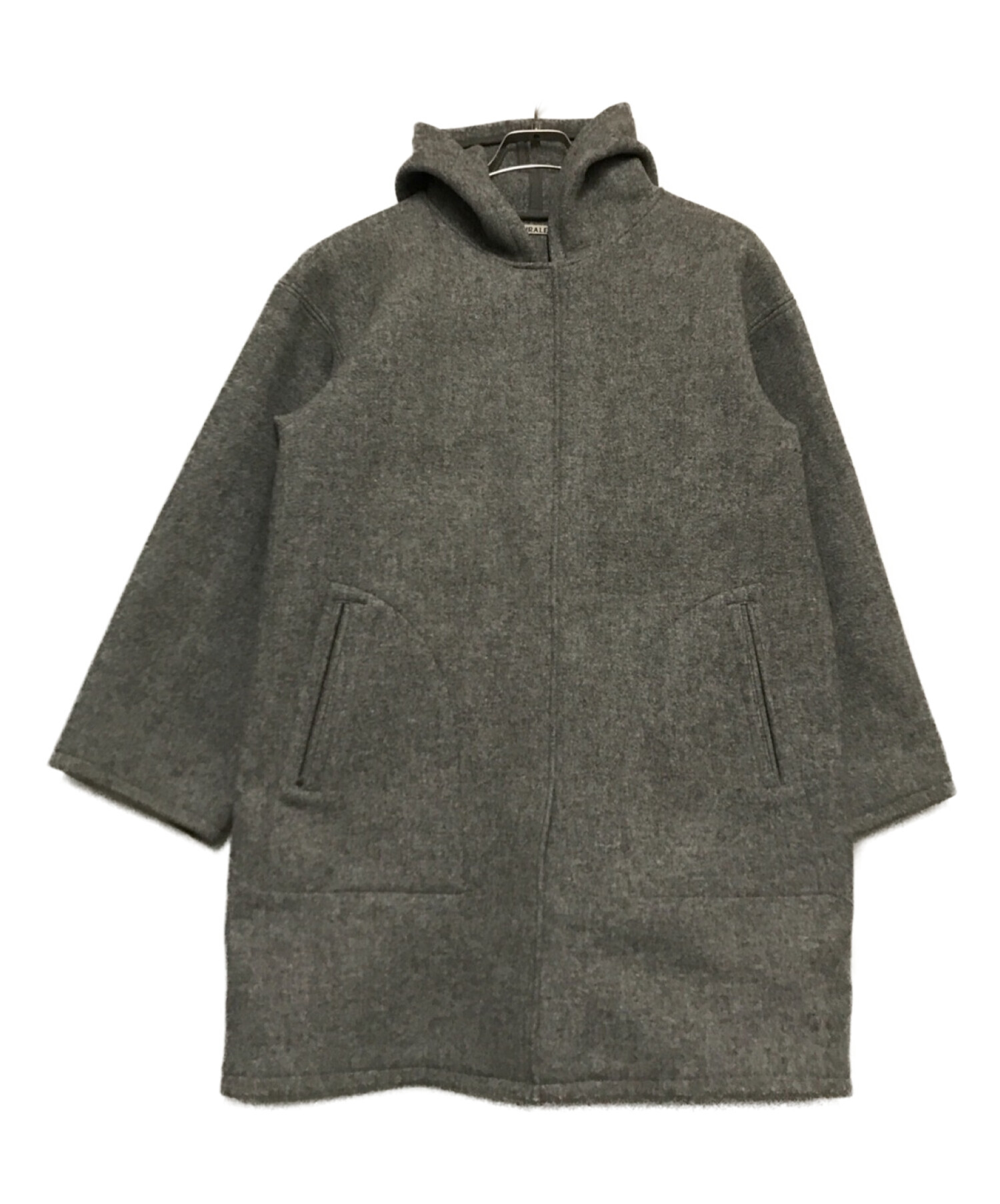 中古・古着通販】AURALEE (オーラリー) HEAVY MELTON HOODED COAT