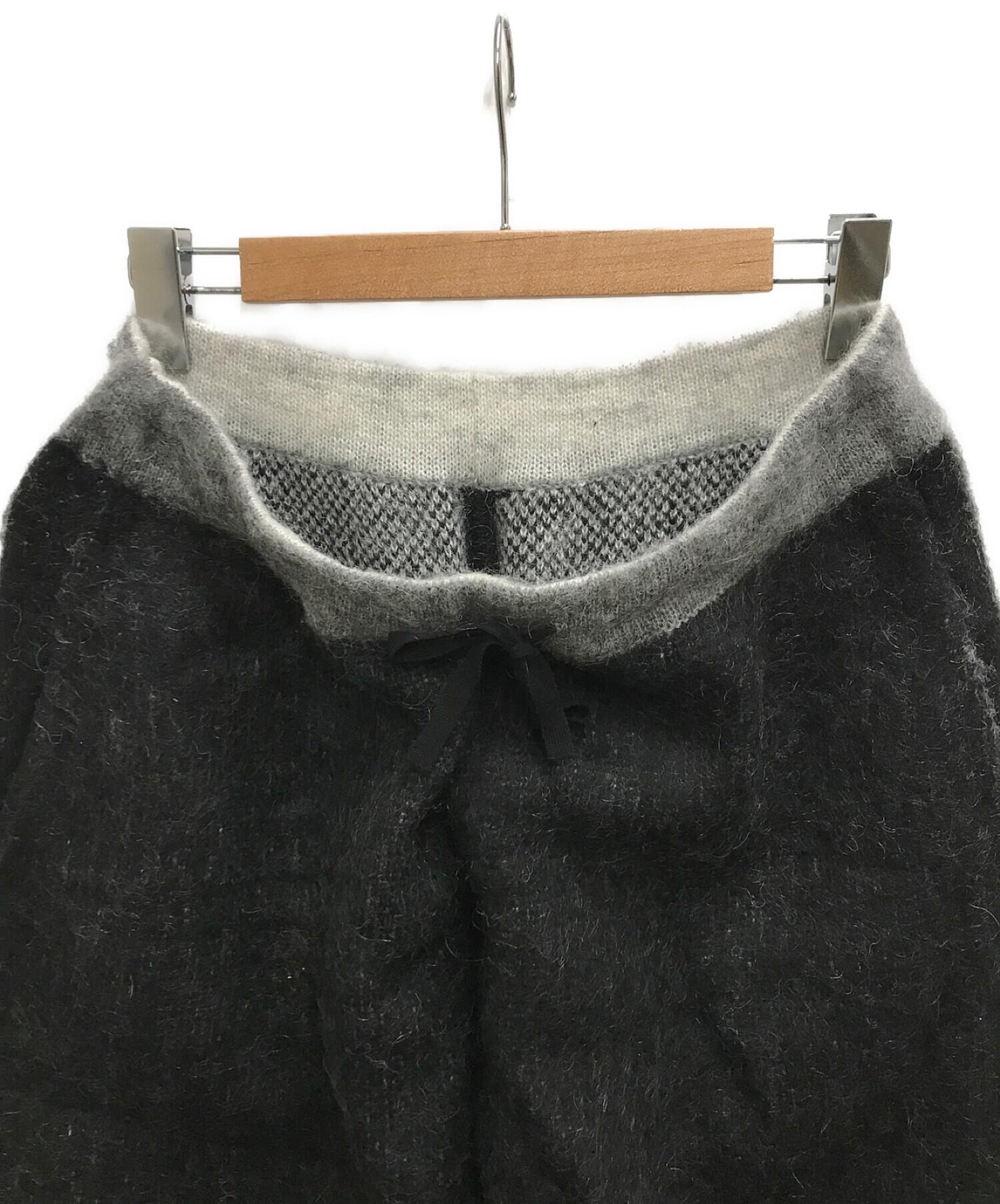 son of the cheese (（サノバチーズ）) Mohair Track Pants ブラック サイズ:L