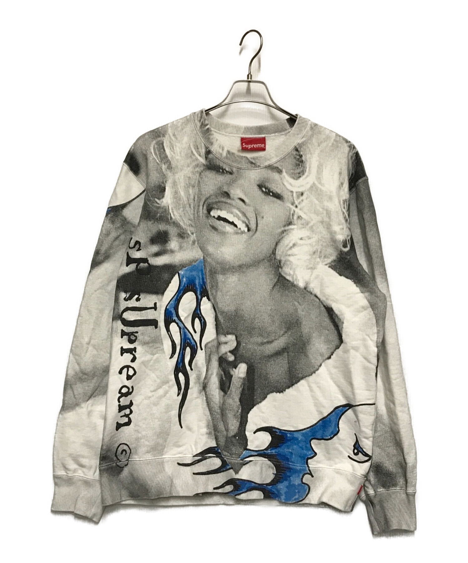 中古・古着通販】SUPREME (シュプリーム) Naomi Crewneck グレー