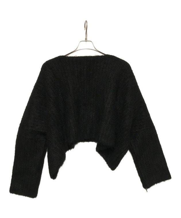 中古・古着通販】THE SHISHIKUI (ザ シシクイ) ALPACA KNIT ブラック サイズ:FREE｜ブランド・古着通販  トレファク公式【TREFAC FASHION】スマホサイト