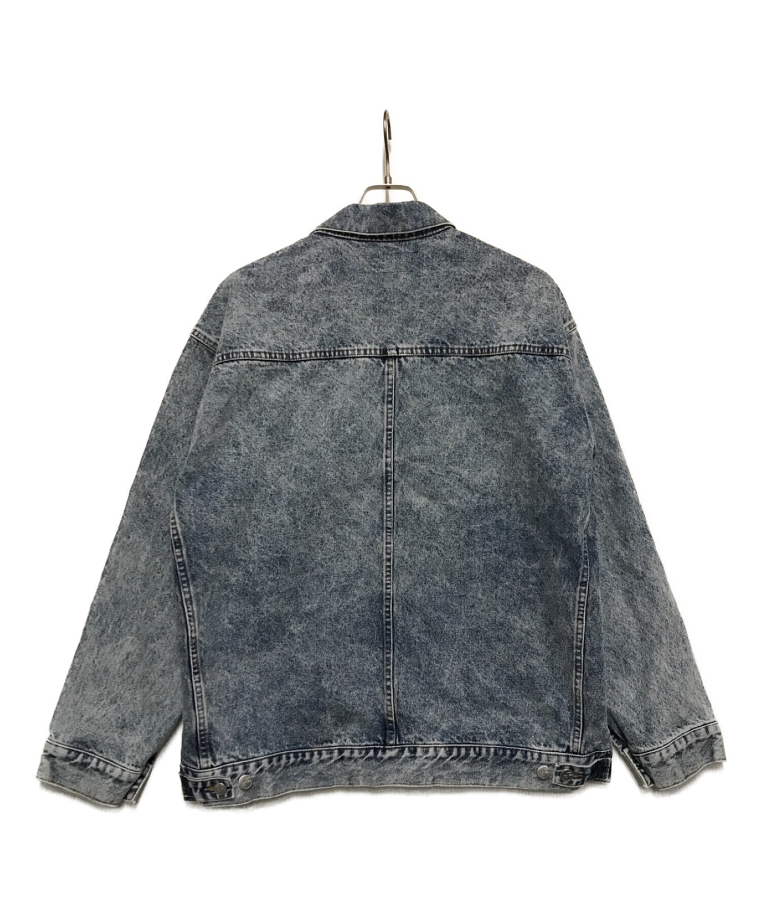 中古・古着通販】flagstuff (フラグスタッフ) MIX DENIM JACKET スカイ