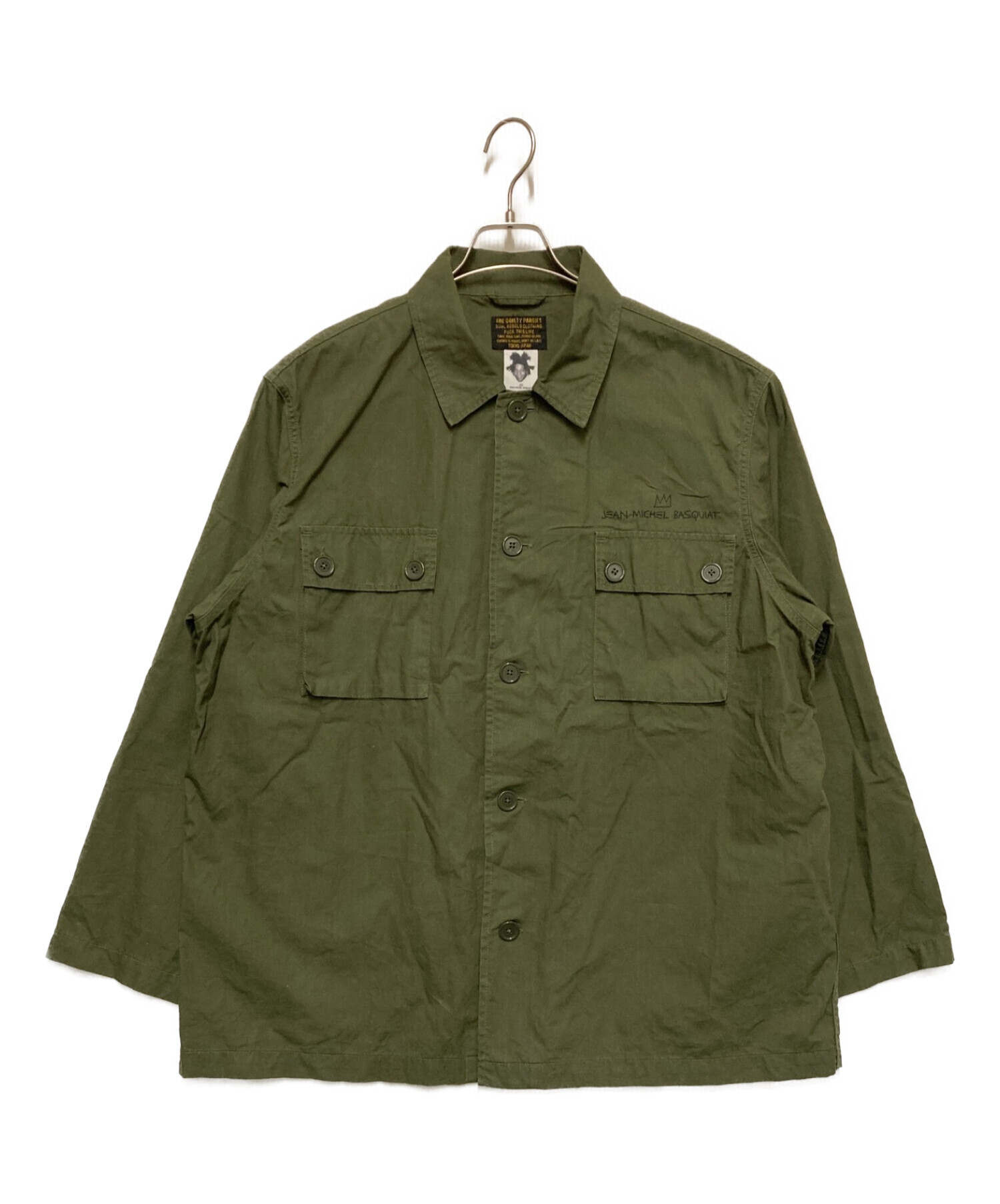 WACKO MARIA (ワコマリア) ARMY SHIRT　アーミーシャツ グリーン サイズ:M