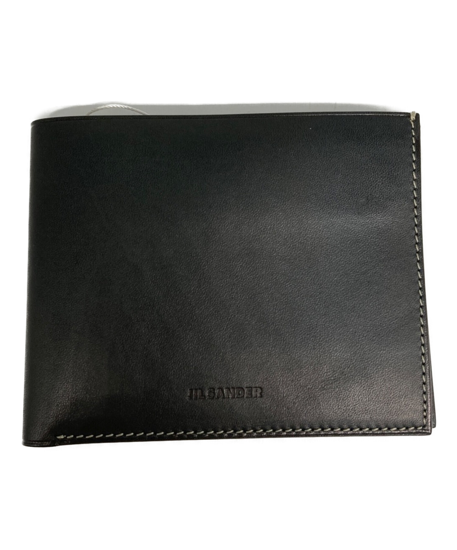 JILSANDER ジルサンダー 財布 2つ折り財布 ブラック 印象のデザイン - 小物