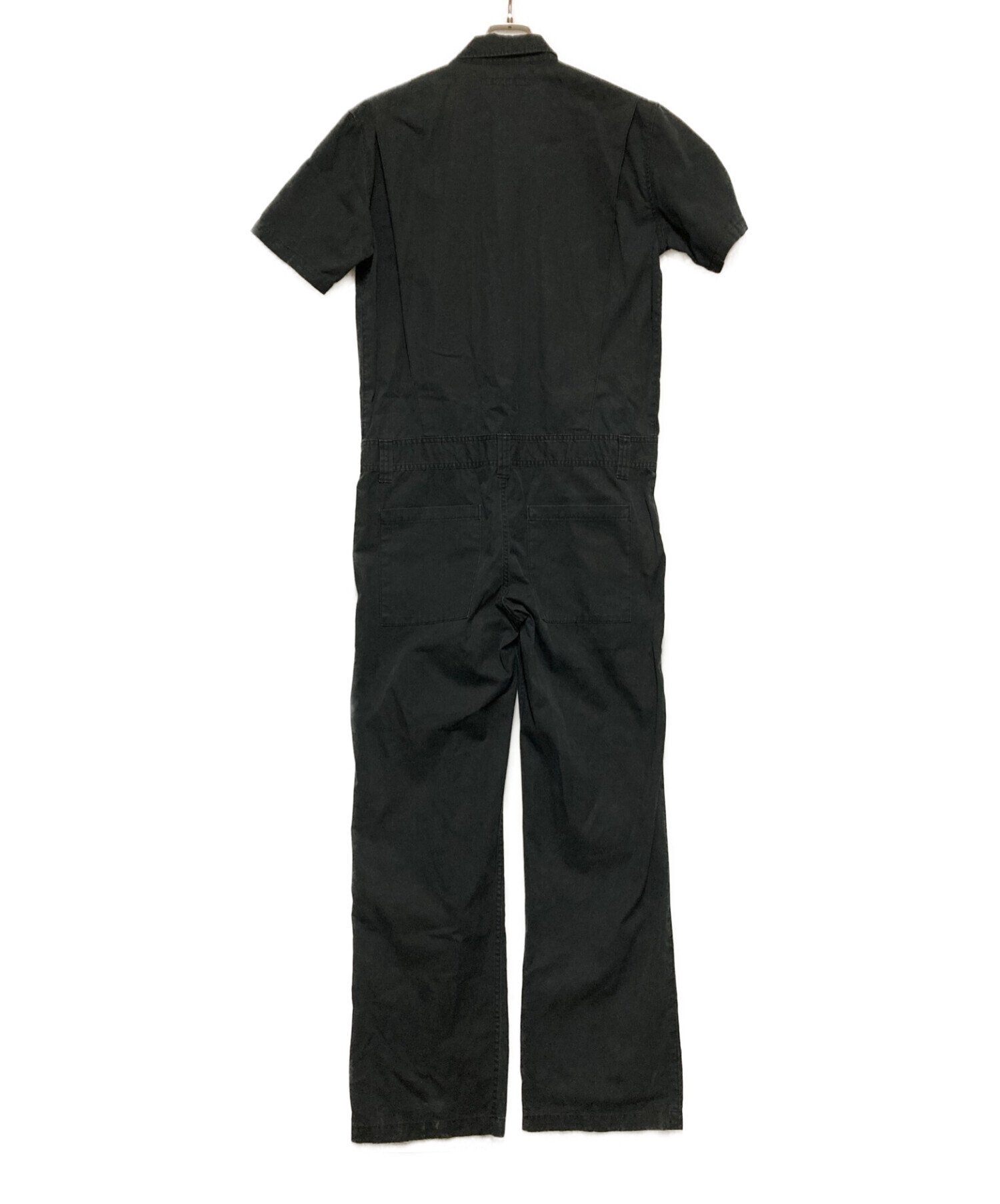 GAVIAL (ガヴィル) ロゴプリントジャンプスーツ ブラック サイズ:-