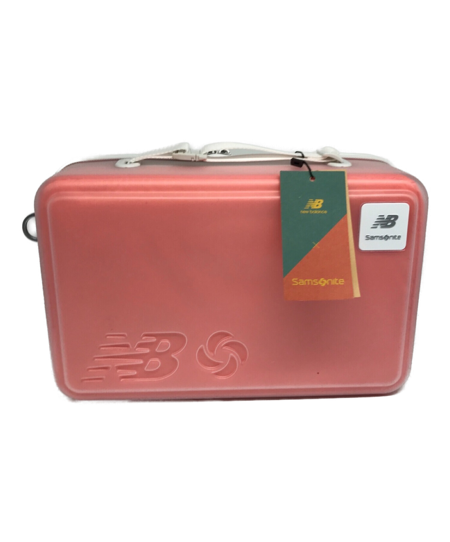 NEW BALANCE×Samsonite (ニューバランス×サムソナイト) SHOE BOX CROSSBODY BAG ピンク 未使用品