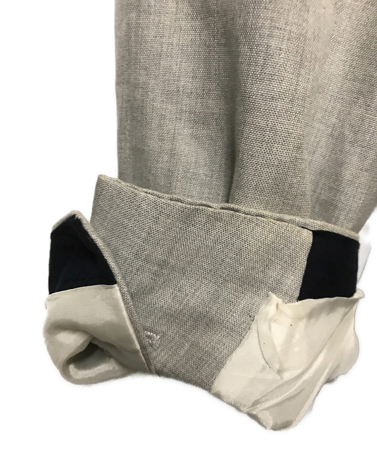 BRUNELLO CUCINELLI (ブルネロクチネリ) 3Bコットンテーラードジャケット グレー サイズ:50