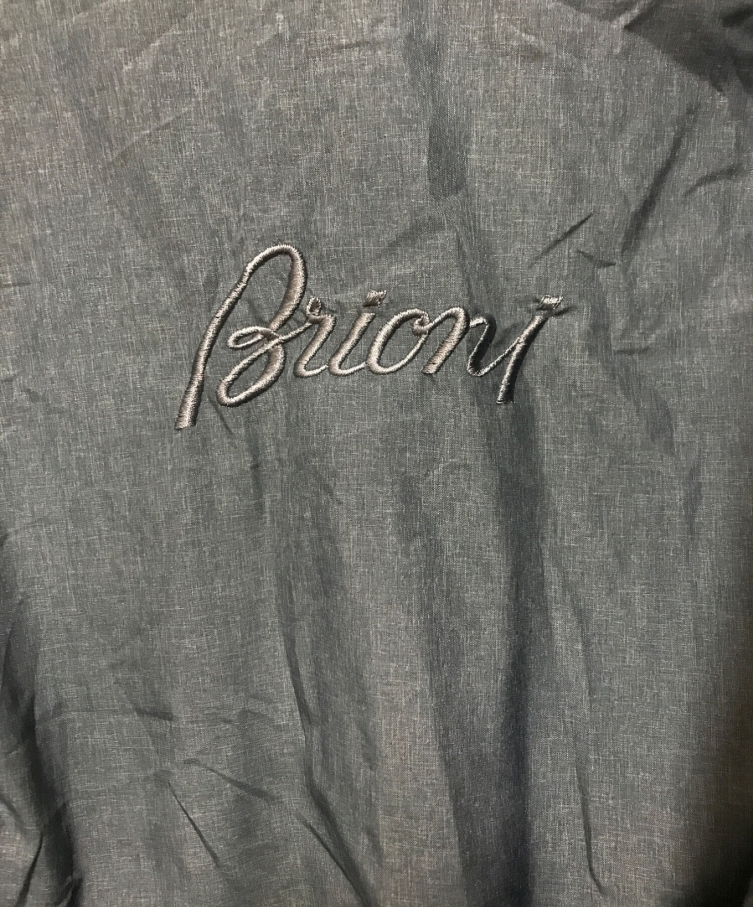 身幅約58cm【定価60万】Brioni ブリオーニ シルク100% キルティング