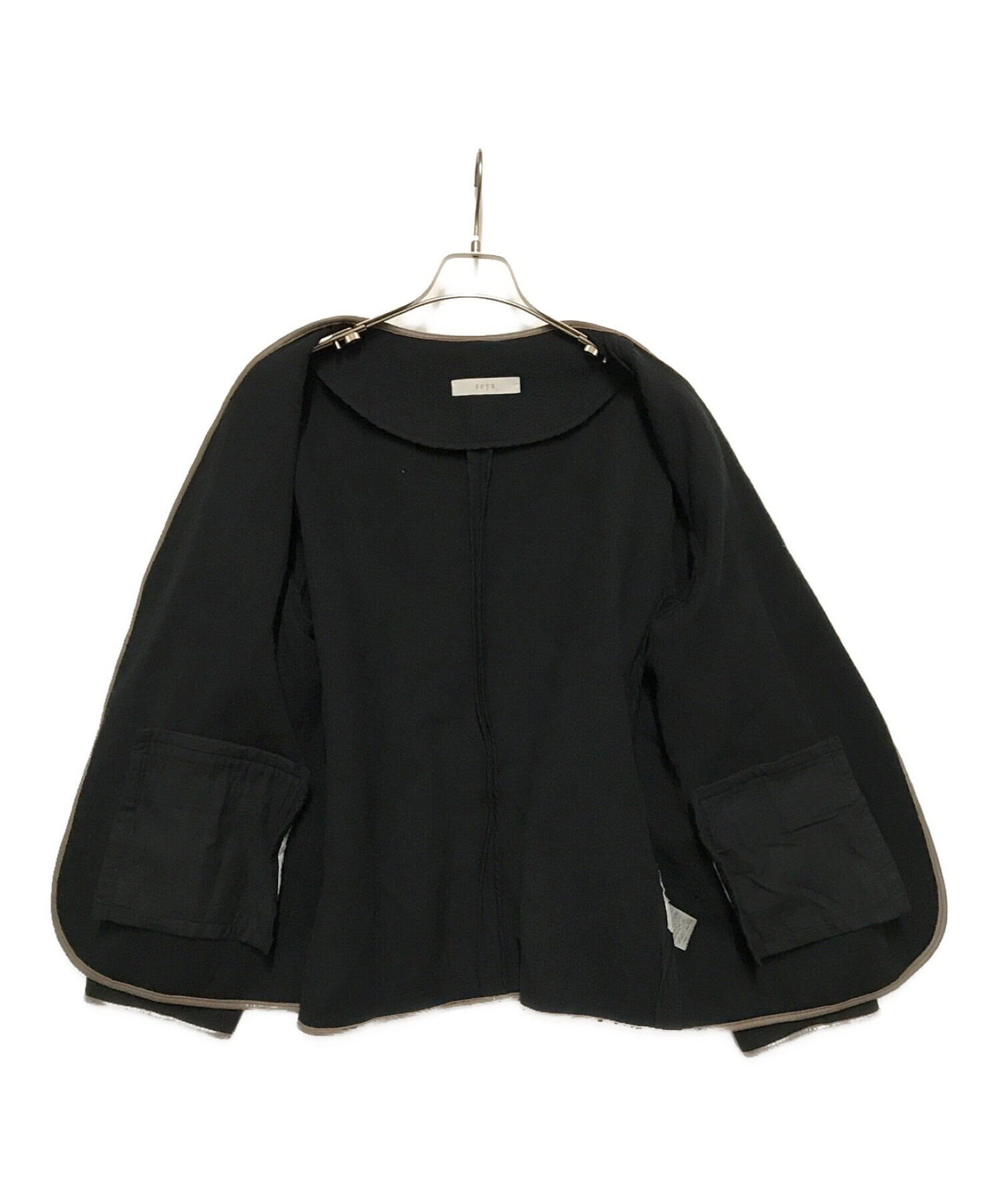 seya.×BIOTOP Sashiko jacket定価137000円 - ノーカラージャケット