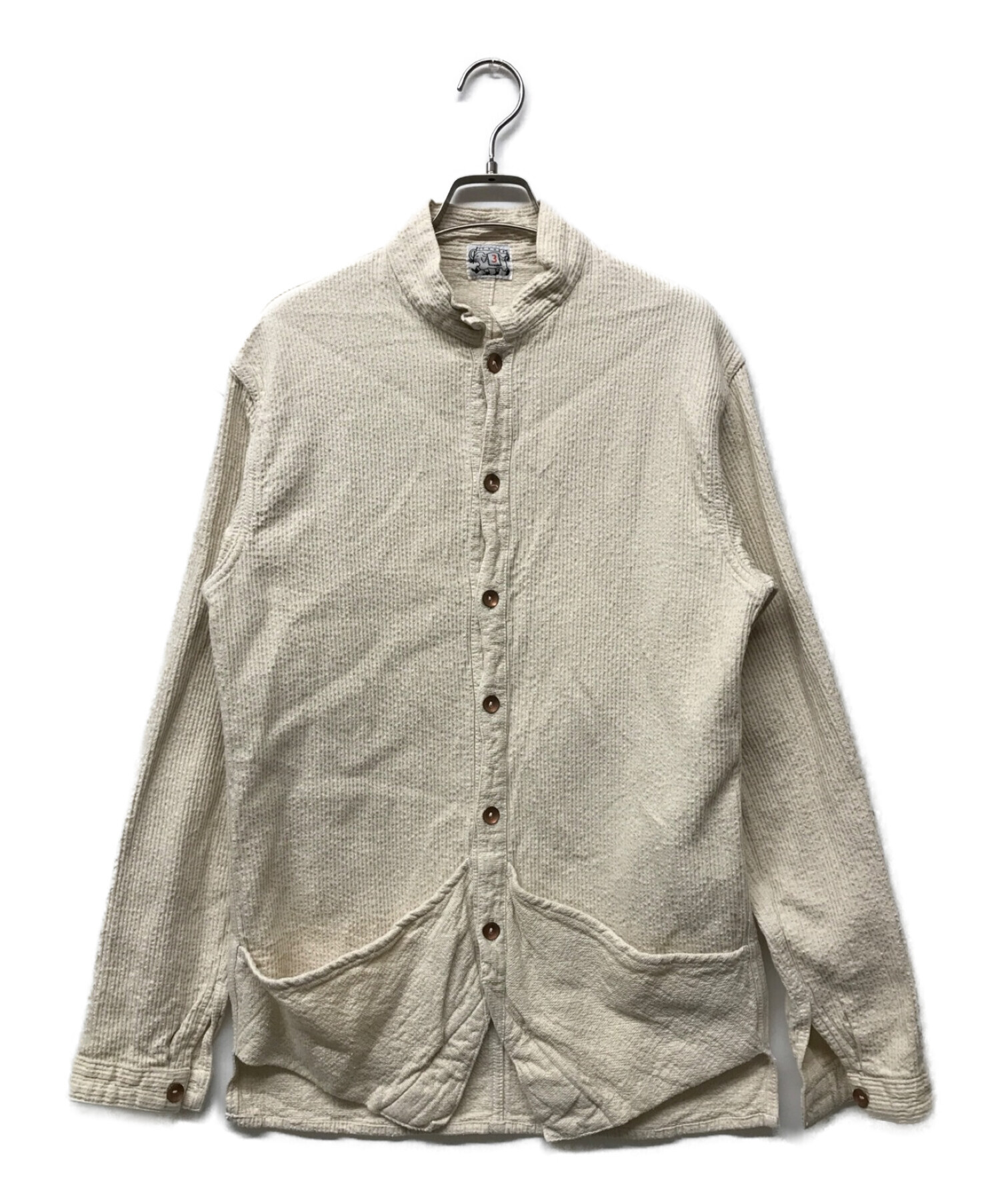 TENDER Co. (テンダー コー) BASTE POCKET SHIRT ベージュ サイズ:3