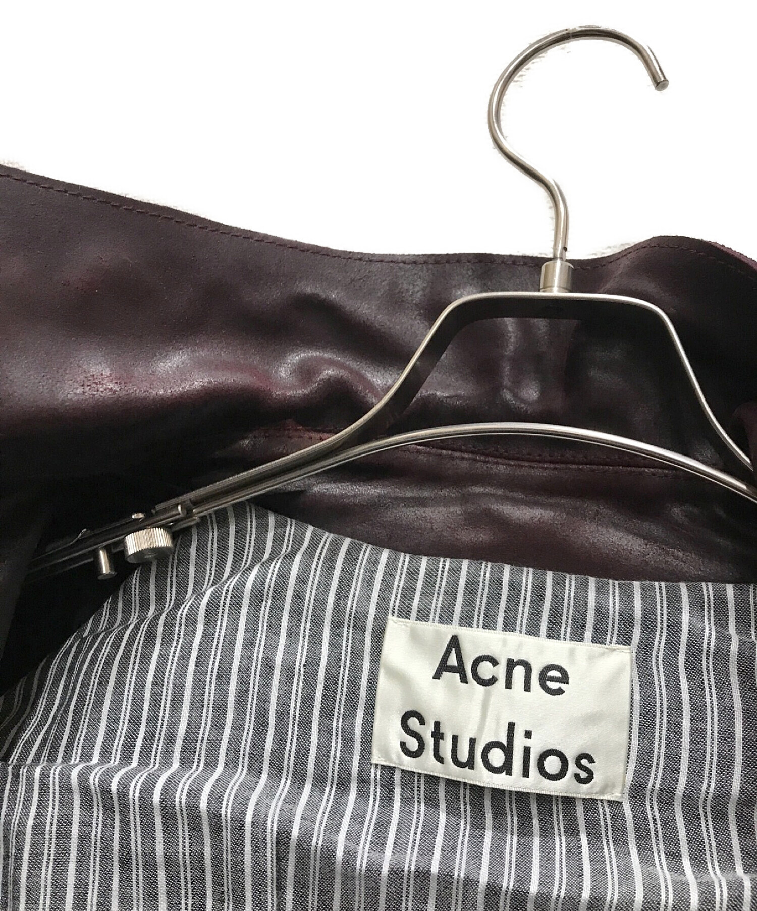 ACNE STUDIOS レザージャケット 34サイズ-