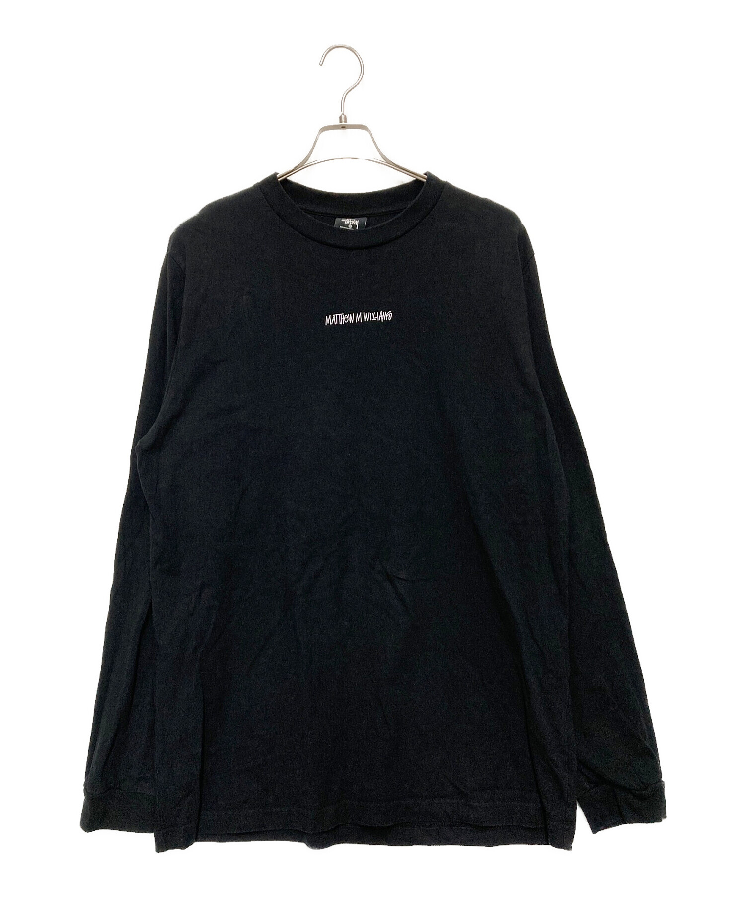 stussy (ステューシー) 1017 ALYX 9SM (アリクス) コラボロングスリーブカットソー ブラック サイズ:XL