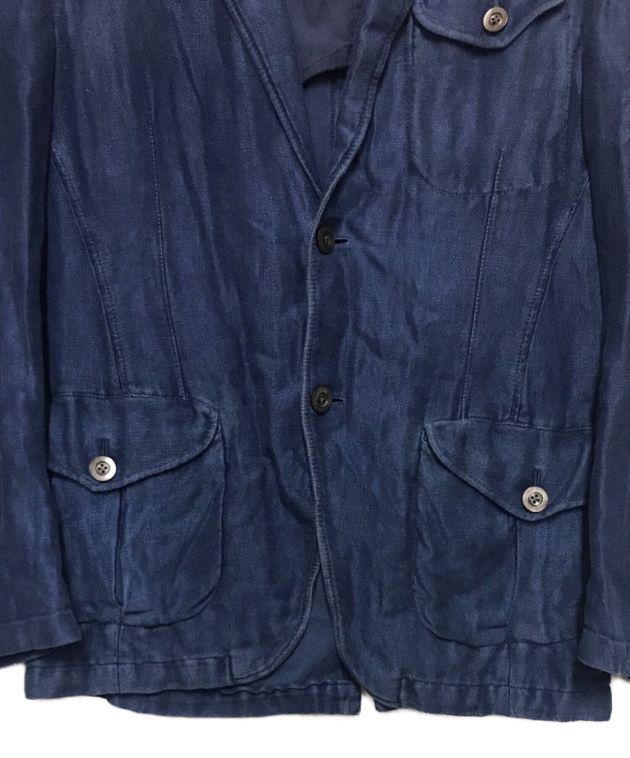 中古・古着通販】BOGLIOLI (ボリオリ) CHELSEA ジャケット インディゴ