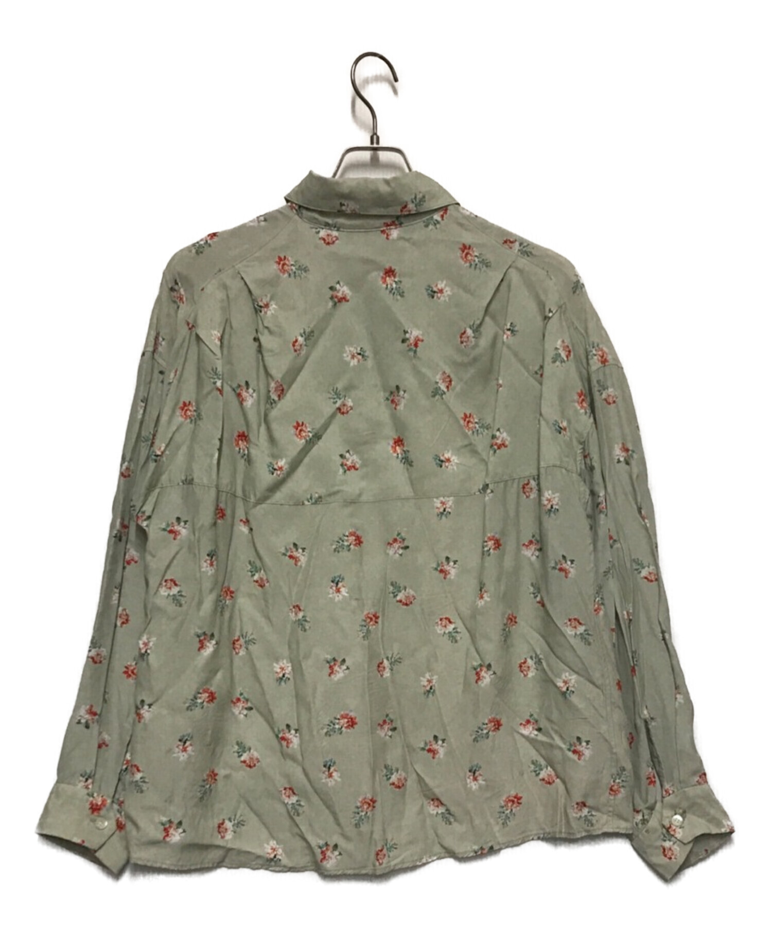 中古・古着通販】jieda (ジエダ) FLOWER OVERSIZED SHIRT L/S ライト