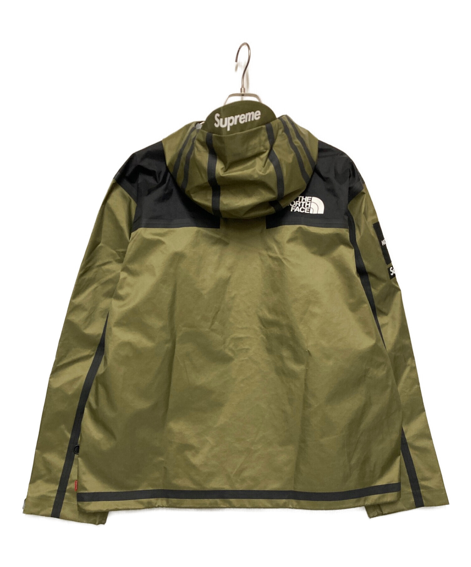 THE NORTH FACE×Supreme (ザノースフェイス×シュプリーム) SUMMIT SERIES OUTER TAPE SEAM  MOUNTAIN JACKET カーキ サイズ:XL