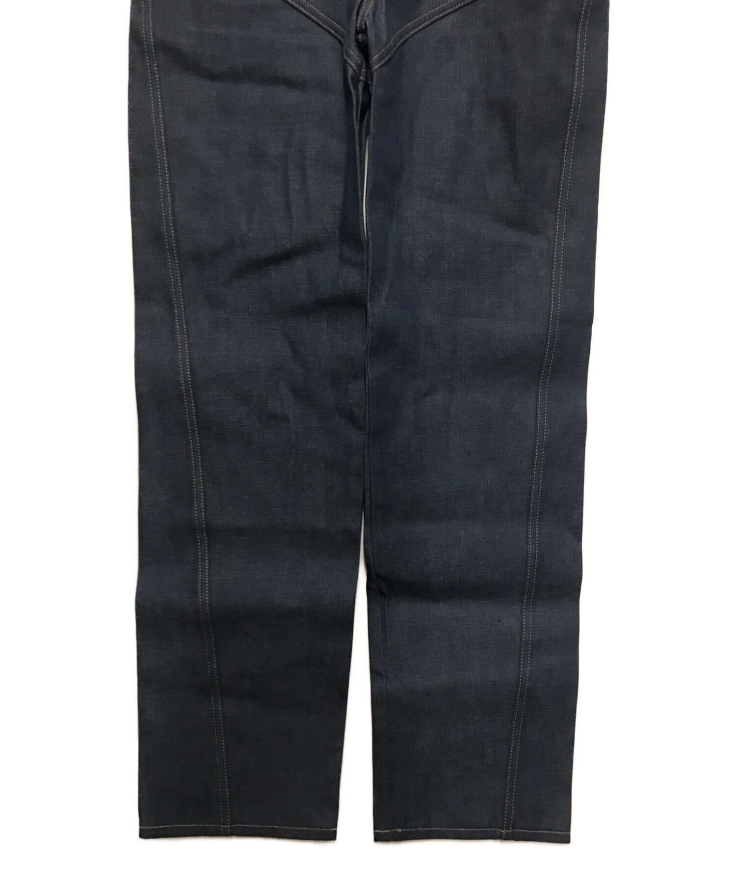 中古・古着通販】IRENE (アイレネ) Denim Curve Panel Pants