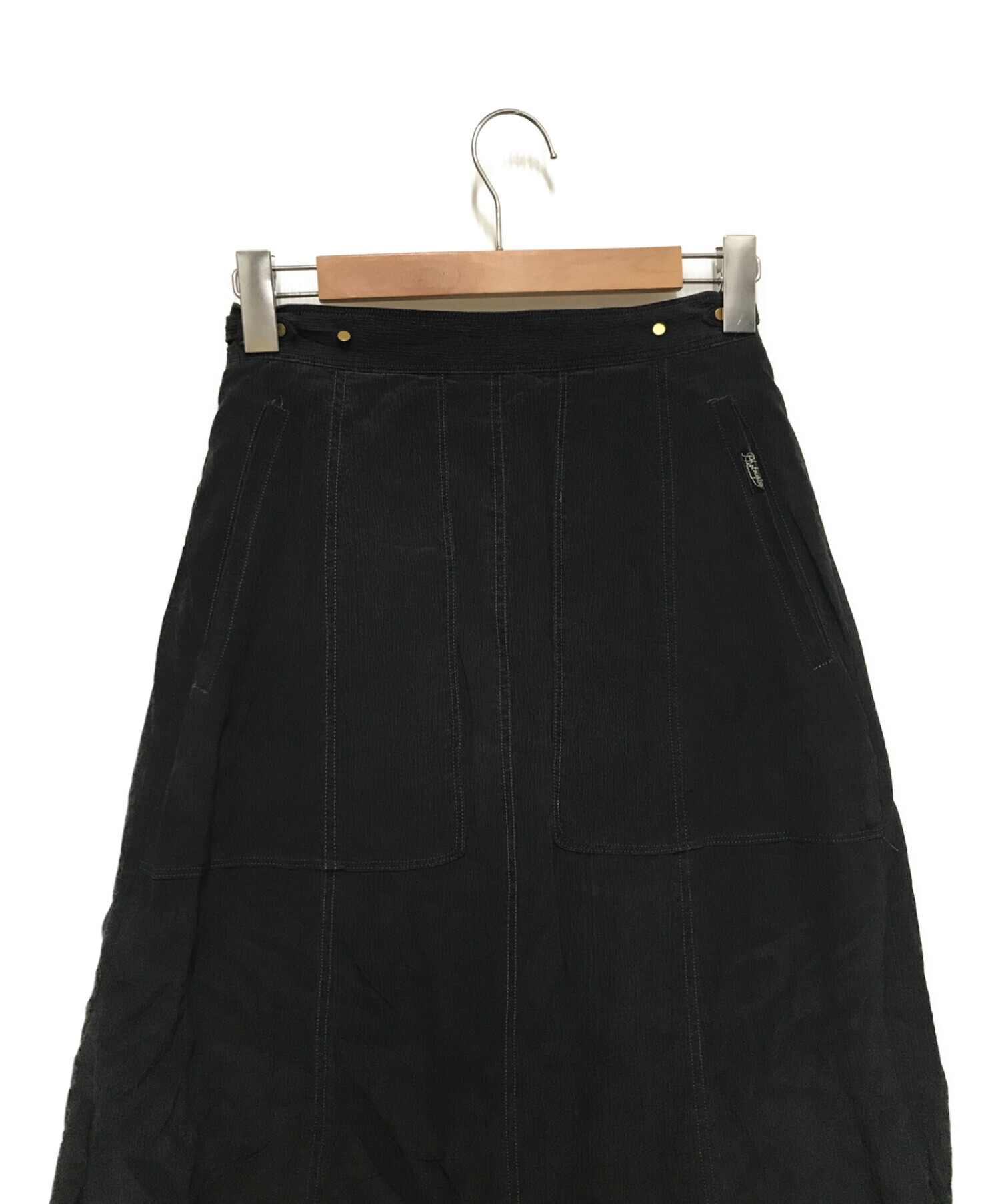格安店舗photocopieu フォトコピュー シルクスカート スカート
